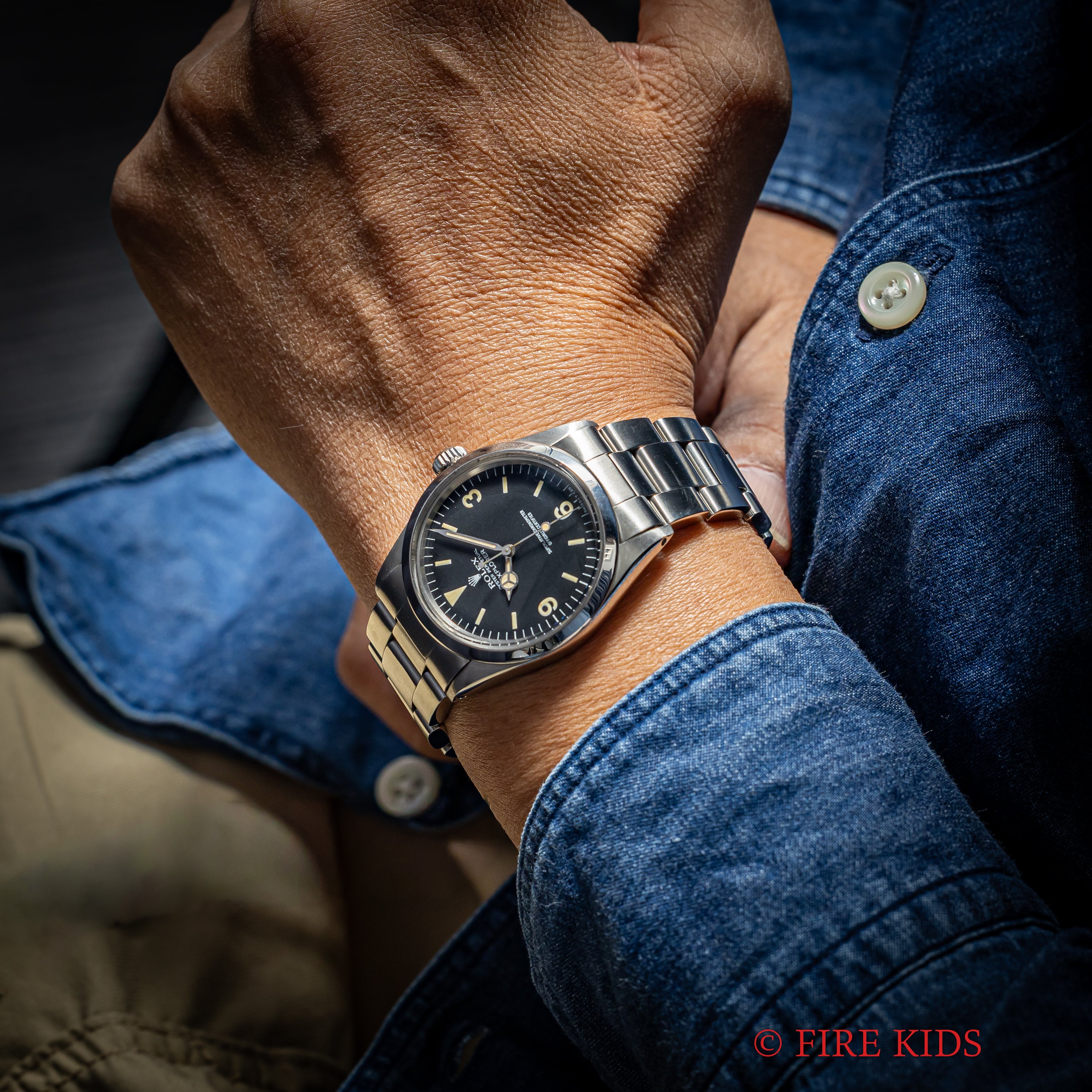 ロレックス エクスプローラー 1980年製（昭和55年製） Ref.1016後期 マーク4ダイアル 純正ブレス