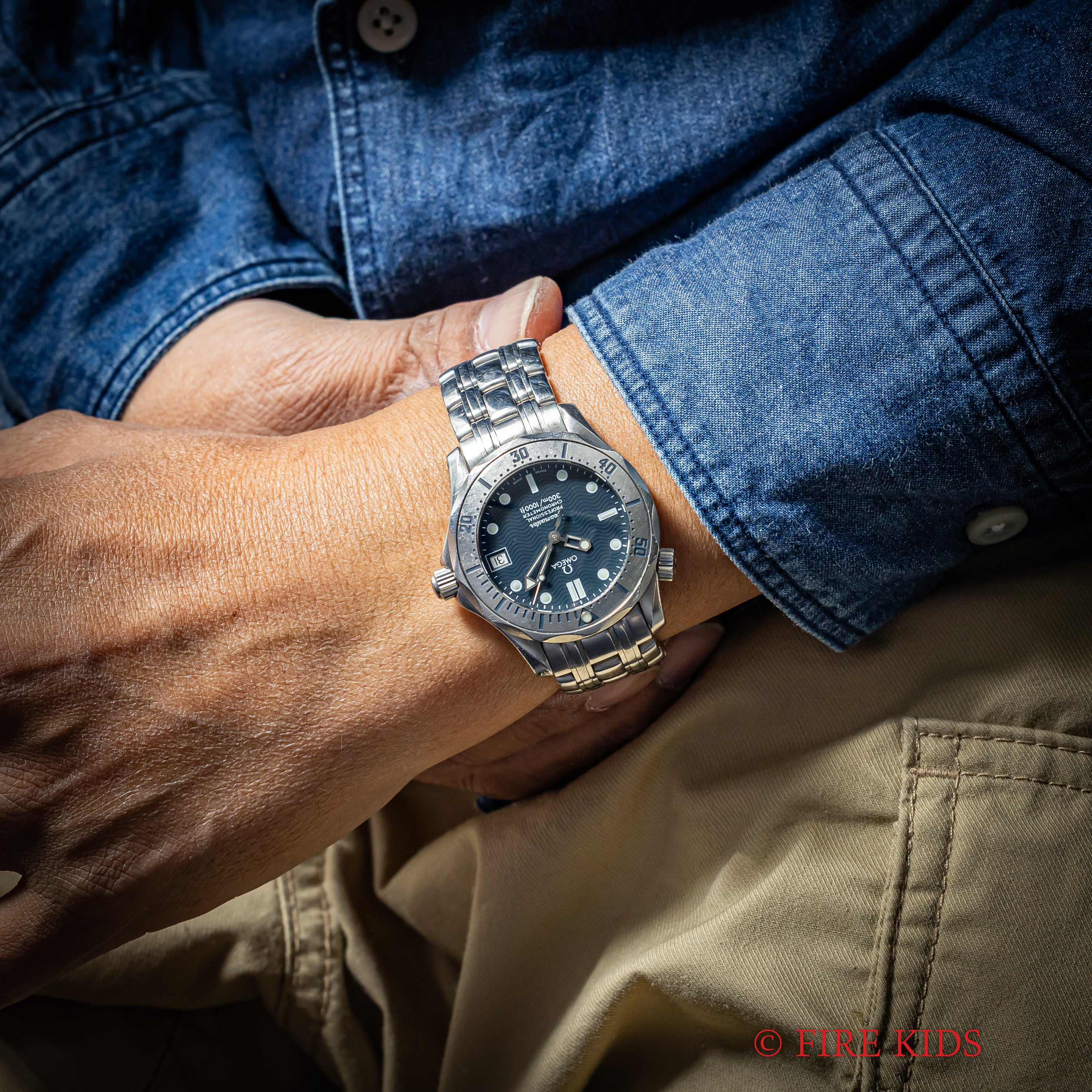 オメガ シーマスター 300 プロフェッショナル 1999年製 Ref.168.1622 分解掃除済