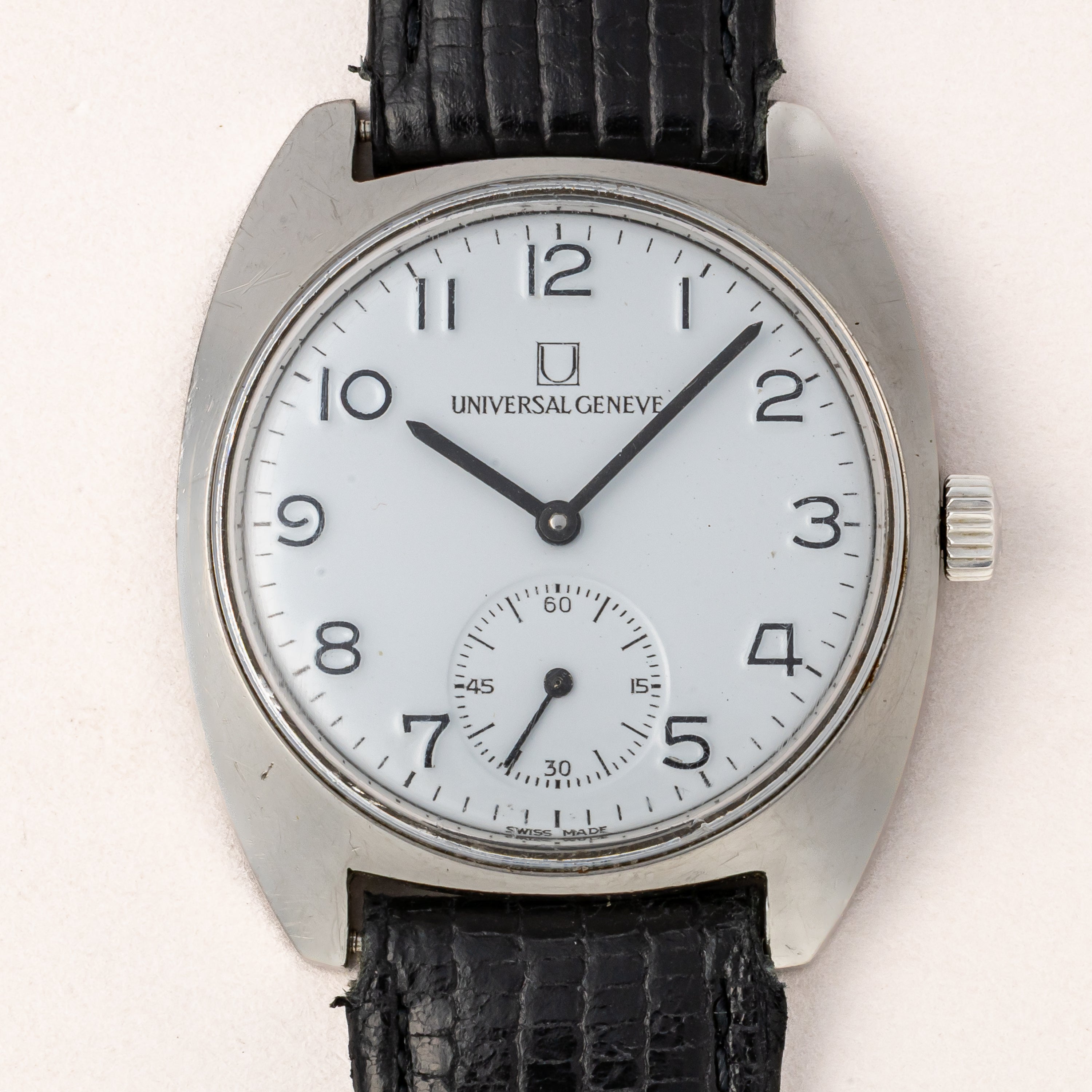 ユニバーサルジュネーブ イタリア国鉄 鉄道時計 1960年代 手巻き