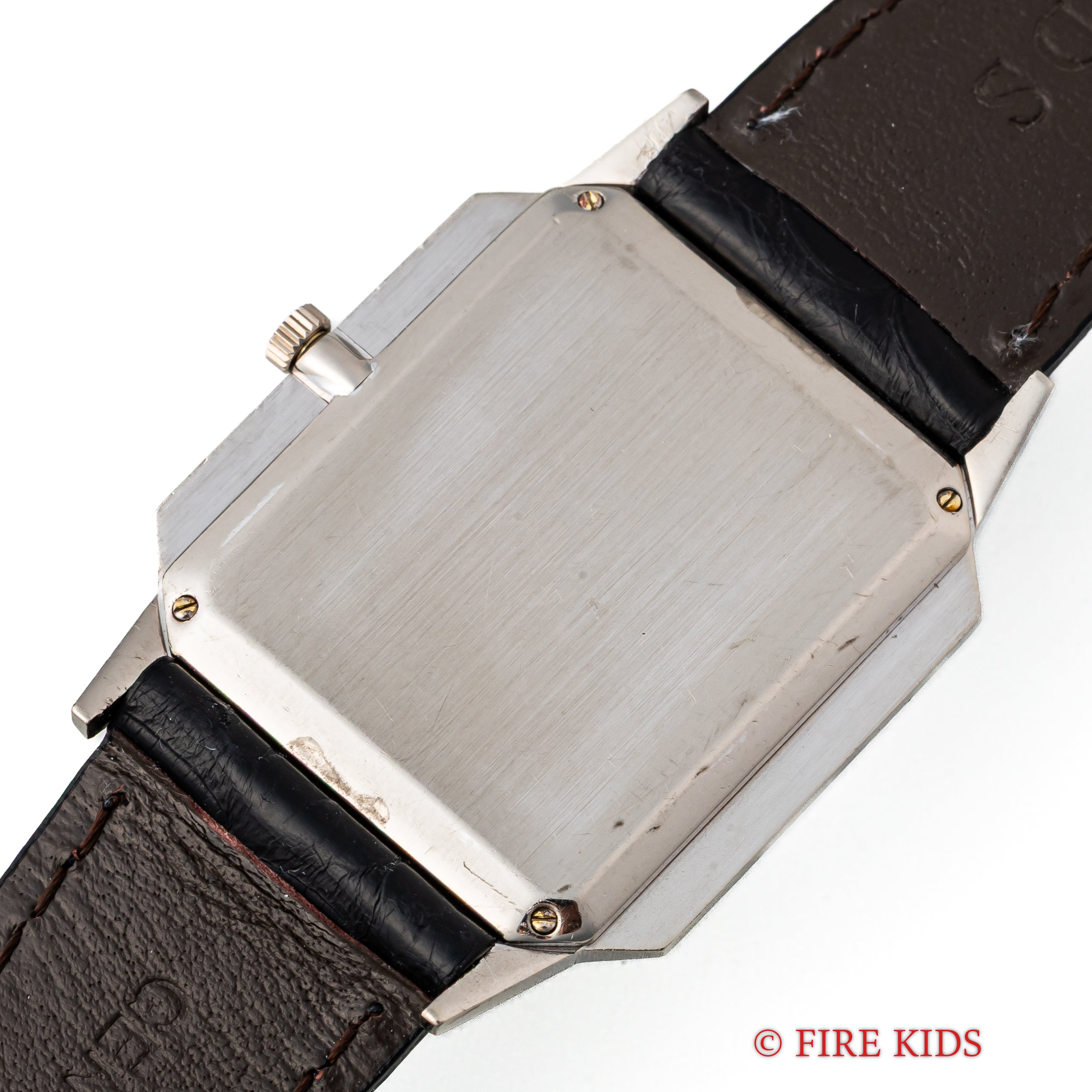 ヴァシュロン・コンスタンタン 18金無垢ホワイトゴールドスクエアケース 1970年代製 手巻 Cal.1003 Ref.6989