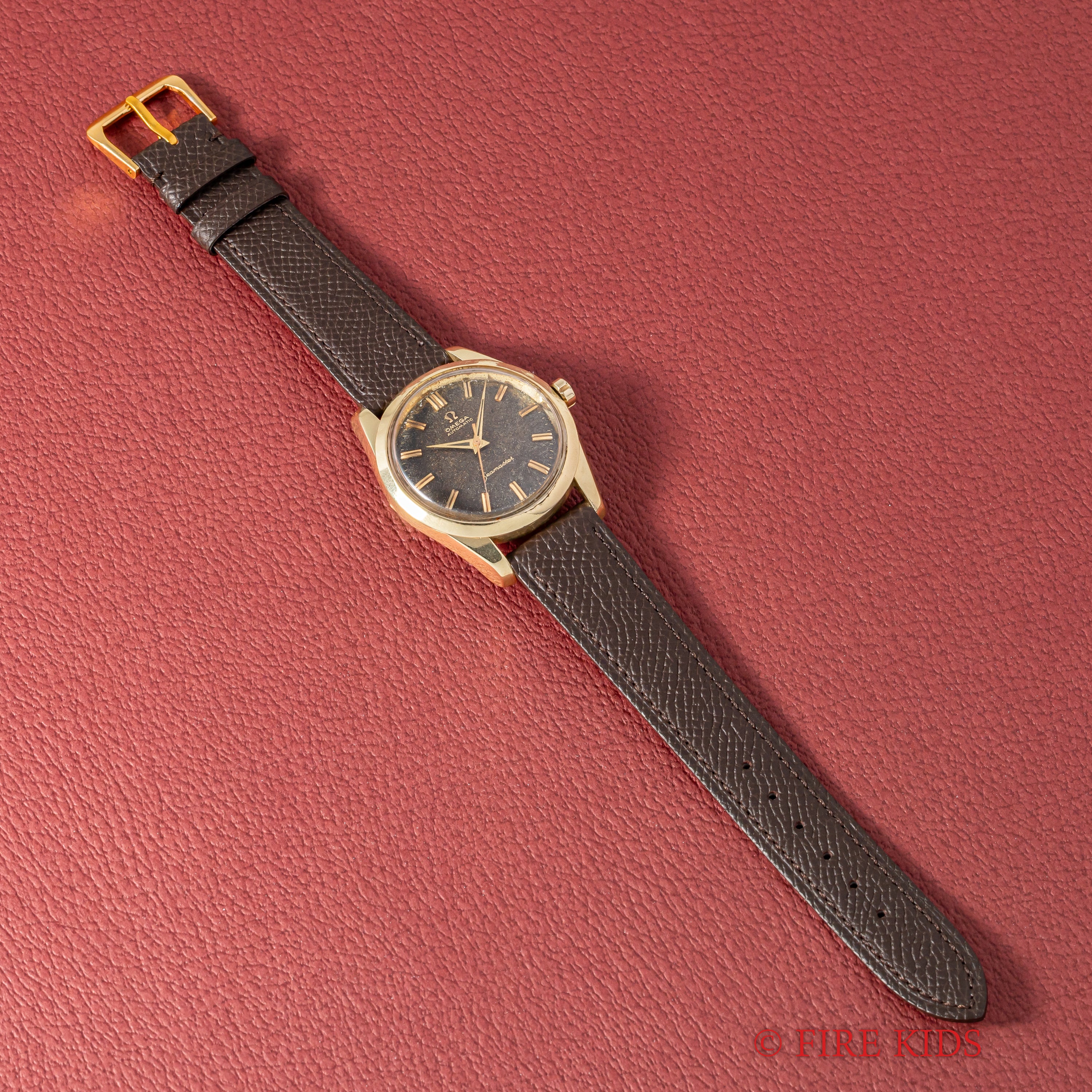 オメガ シーマスター ビッグシーホース 1958年製 Ref.2975-1SC ギルトダイヤル トップゴールド