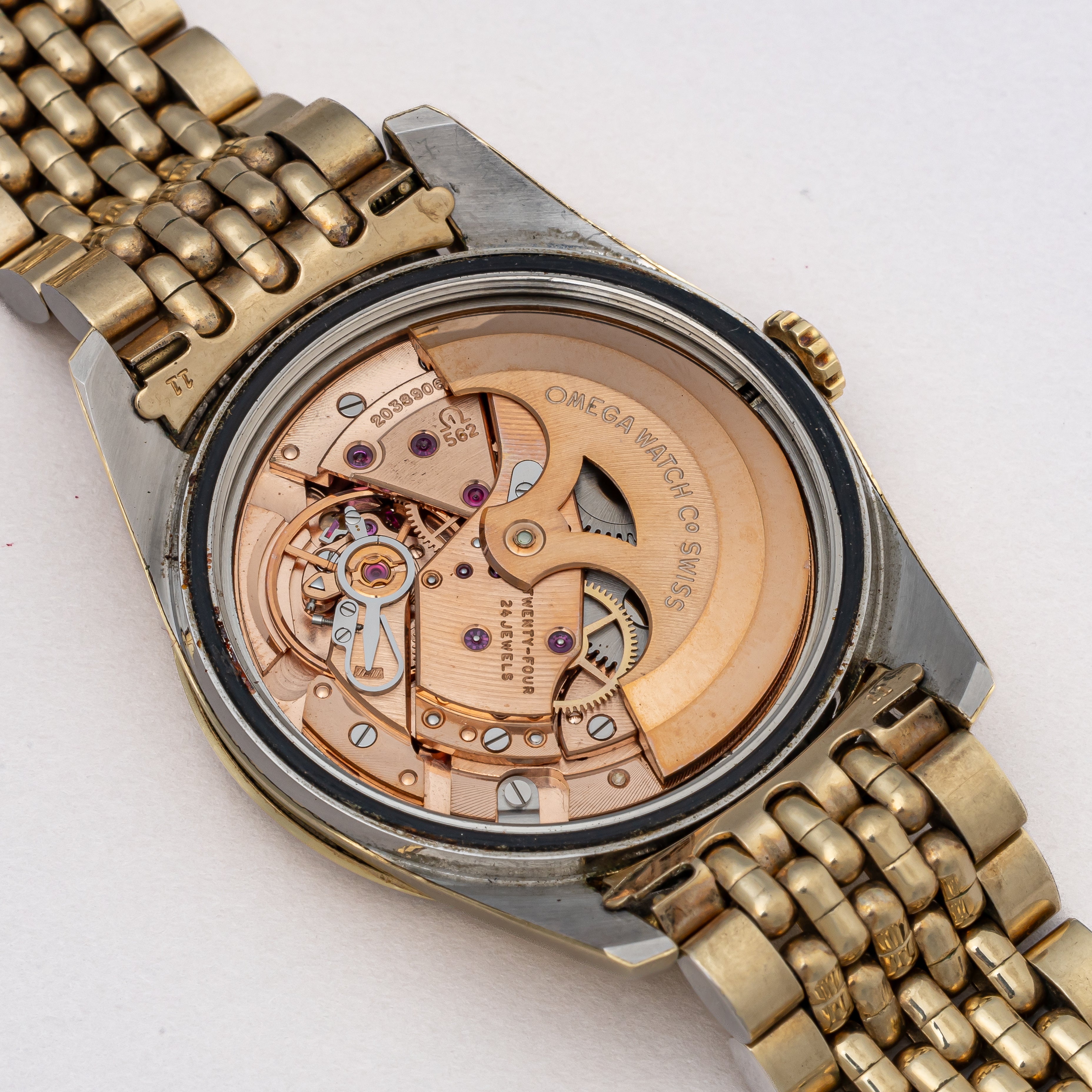 オメガ シーマスター 金張り 1969年製 Ref.166.010 ブレス付き