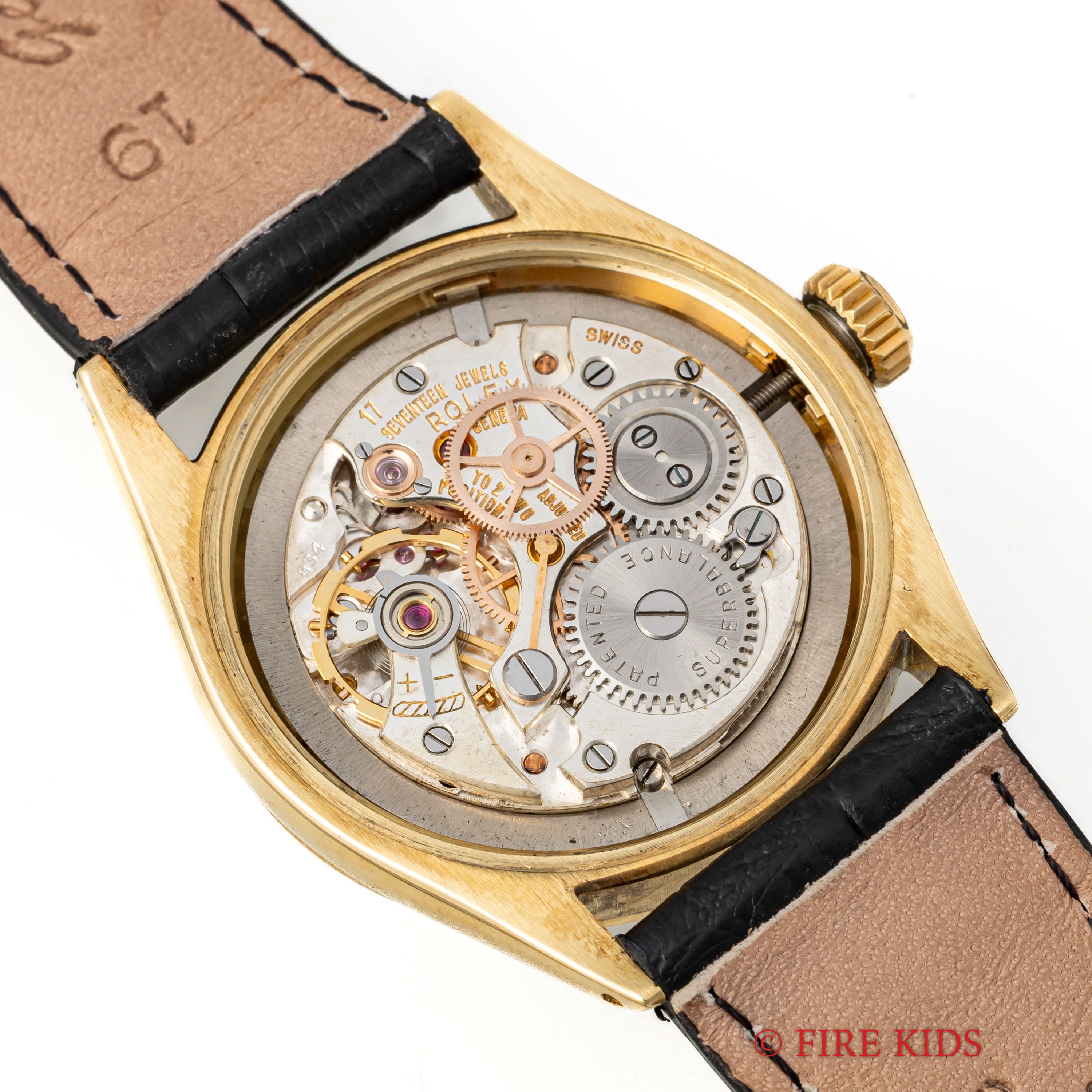 ロレックス 14金無垢クォーターセンチュリー 1953年製 イートン25周年