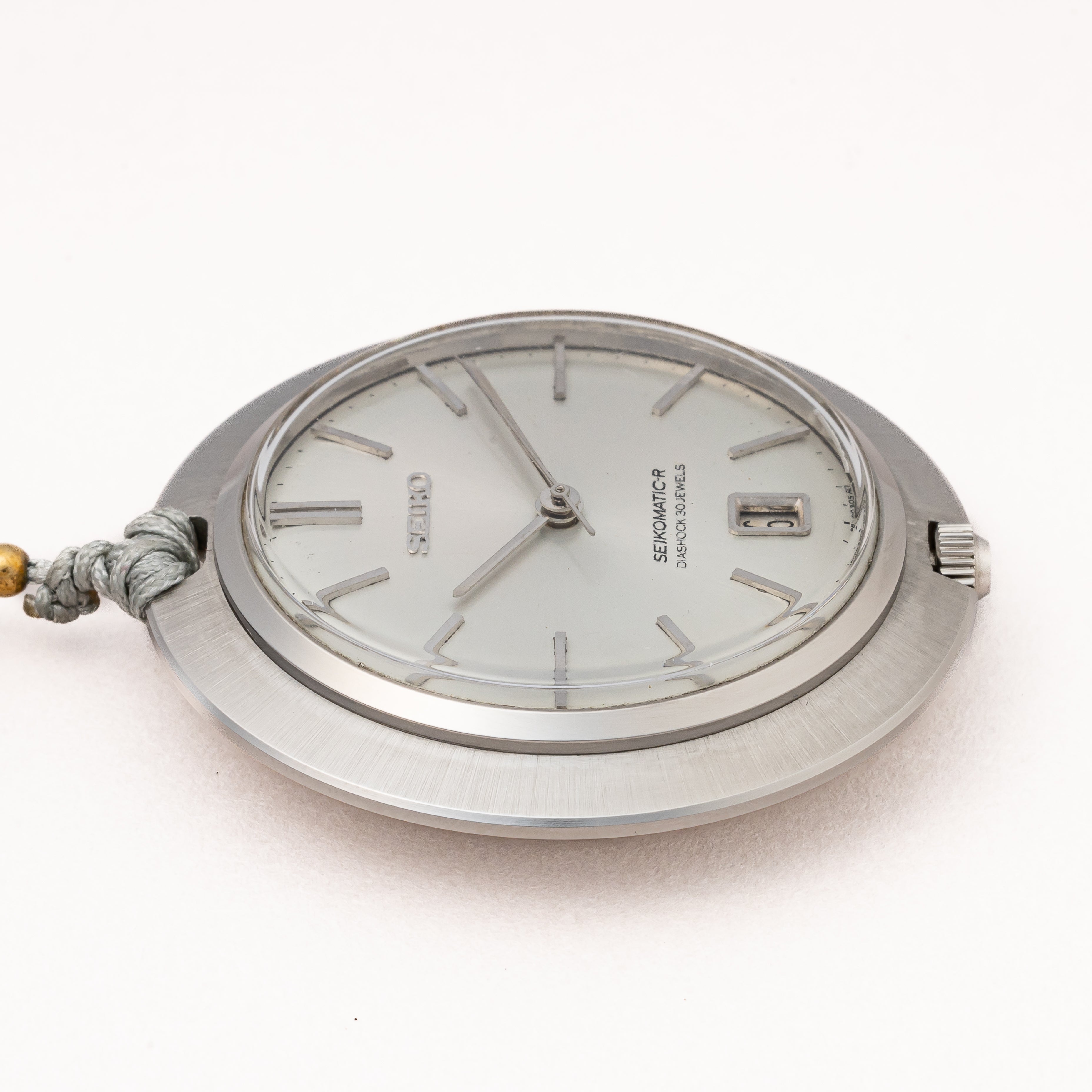 セイコー マチックR 1966年製 Ref.8305-0030 懐中時計 裏スケルトン