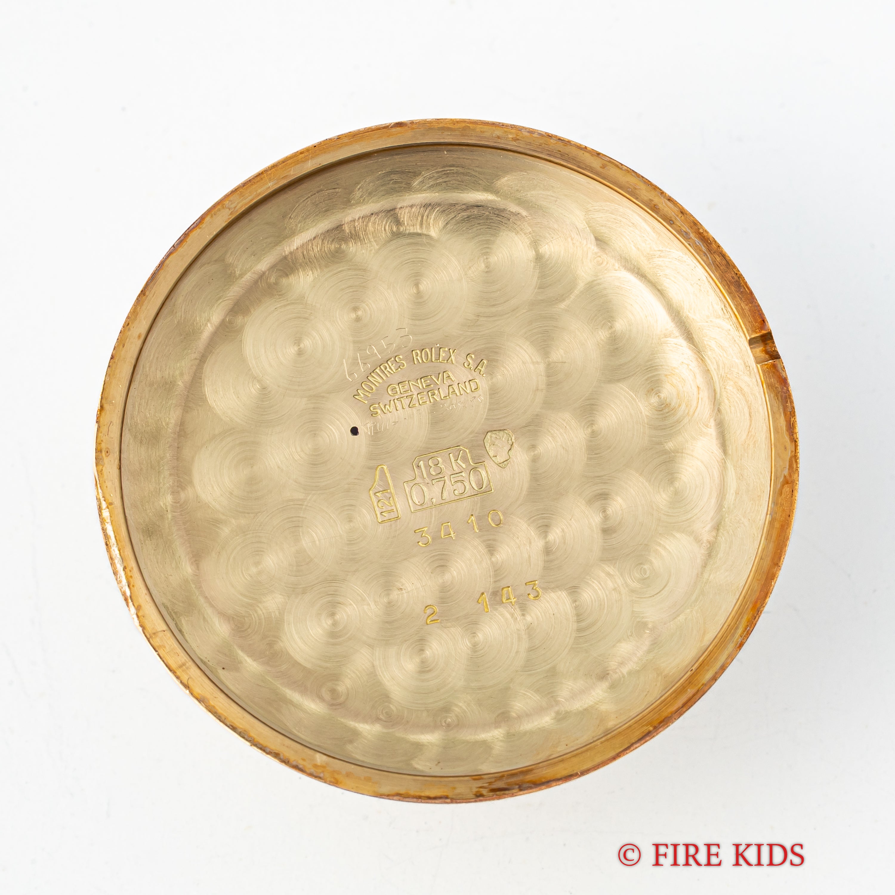 ロレックス プレシジョン 1973年製 18金無垢 手巻き Ref.3410 ノンオイスターケース