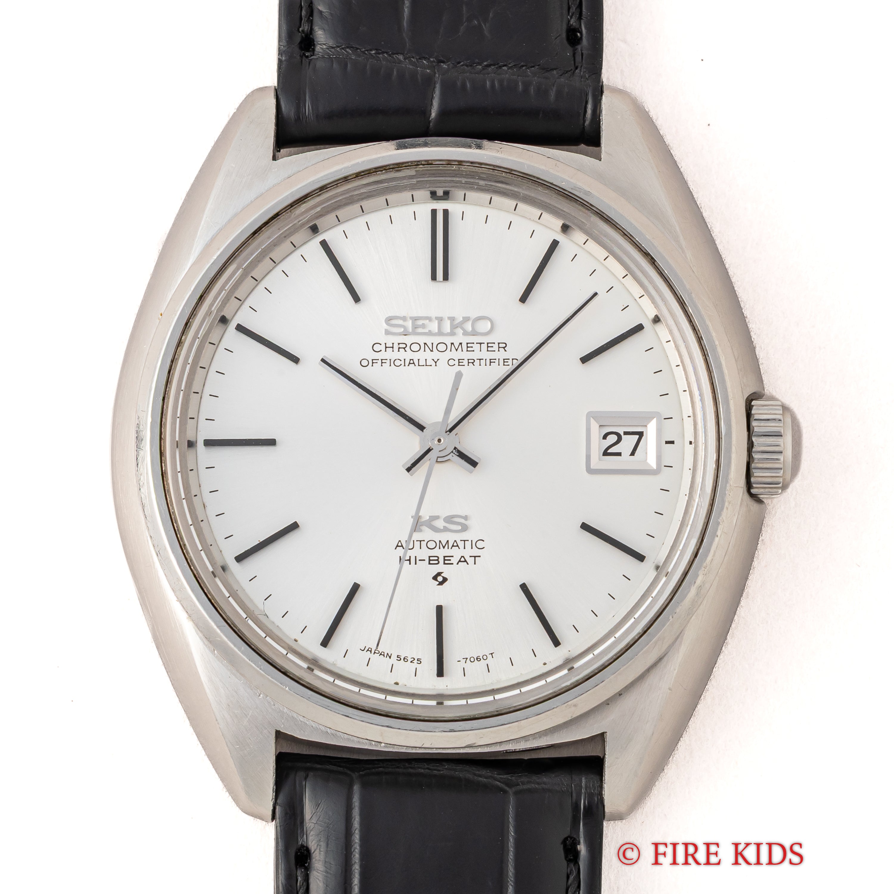 キングセイコークロノメーター ハイビート自動巻き 1970年製（昭和45年製）Ref.5625-7060