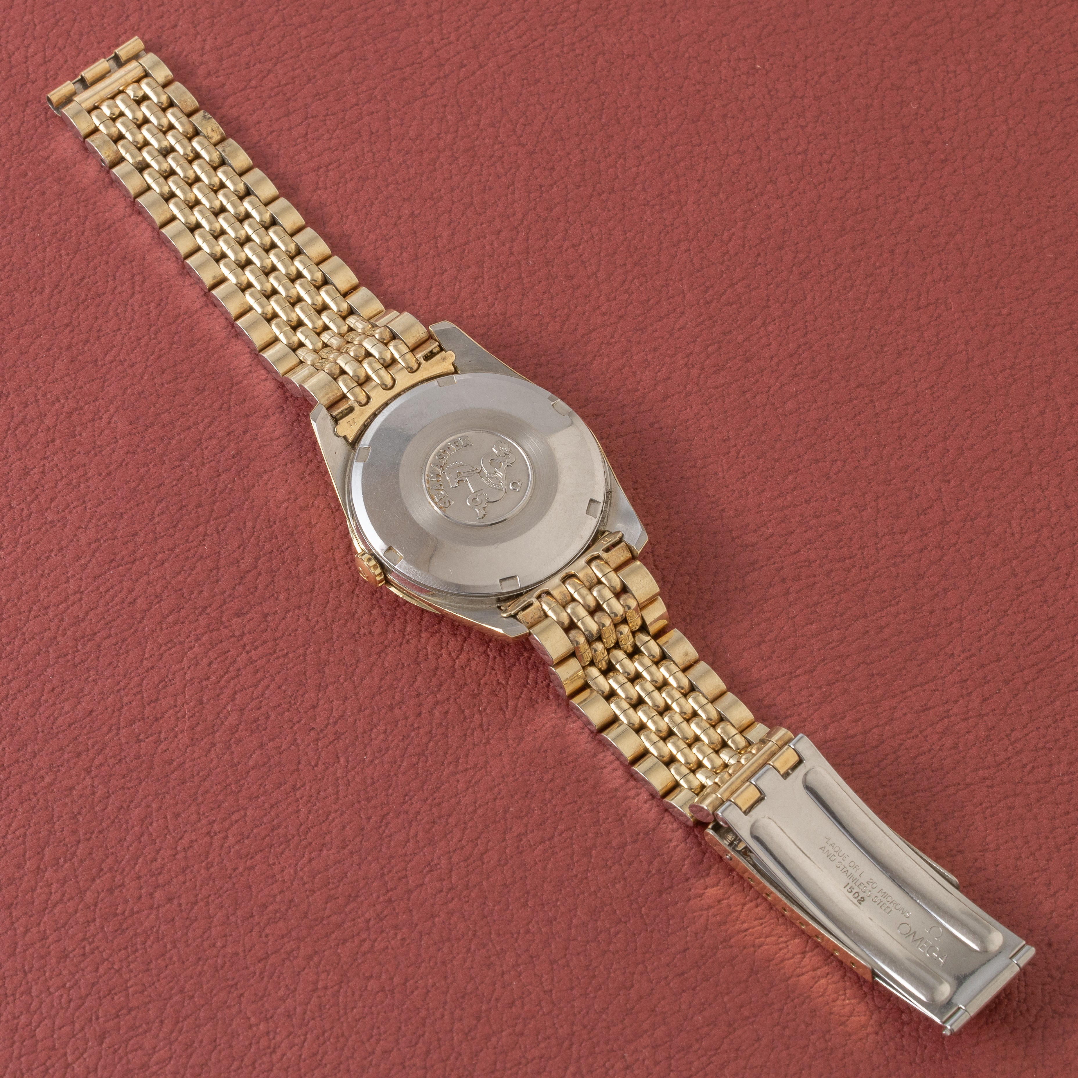 オメガ シーマスター 金張り 1969年製 Ref.166.010 ブレス付き