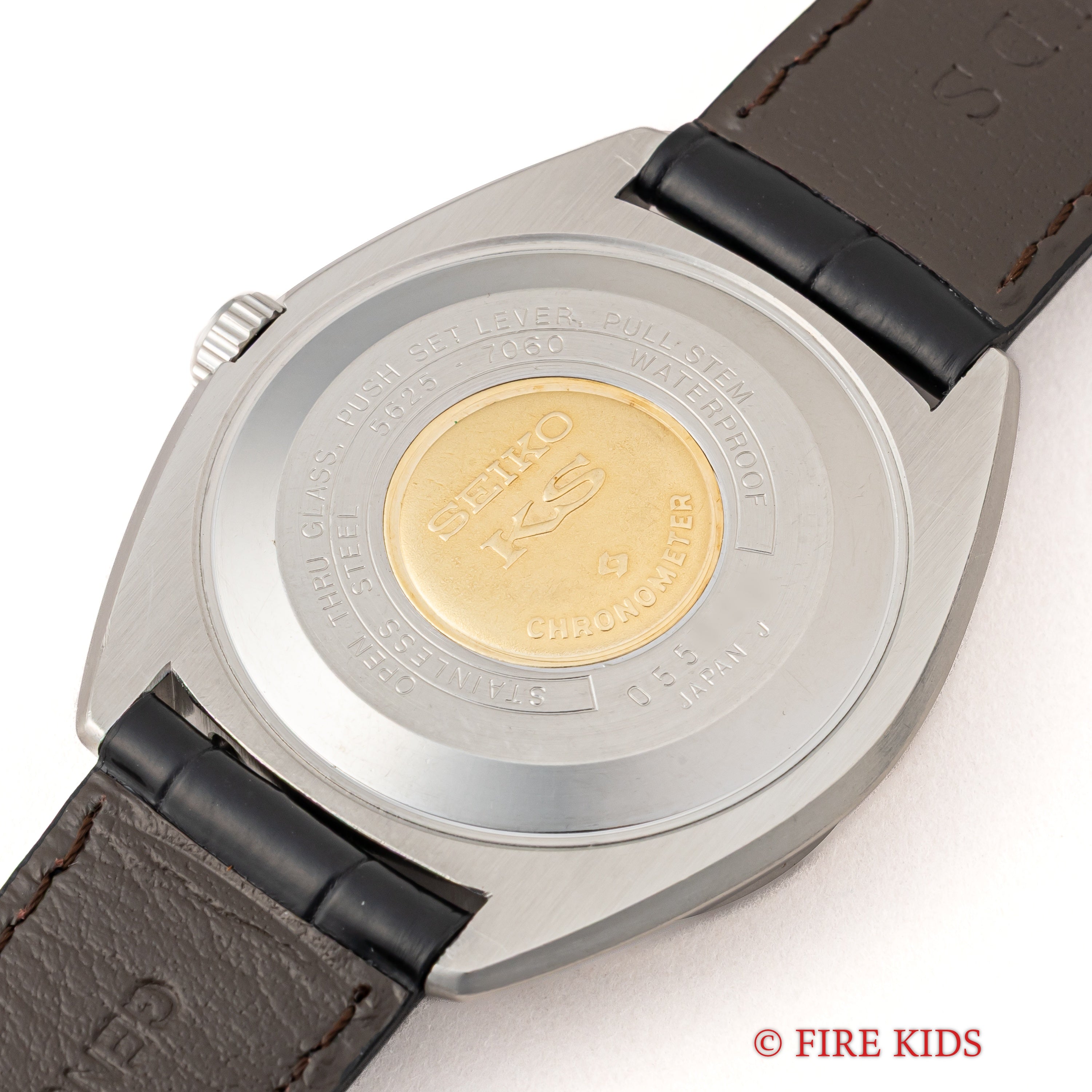 キングセイコークロノメーター ハイビート自動巻き 1970年製（昭和45年製）Ref.5625-7060