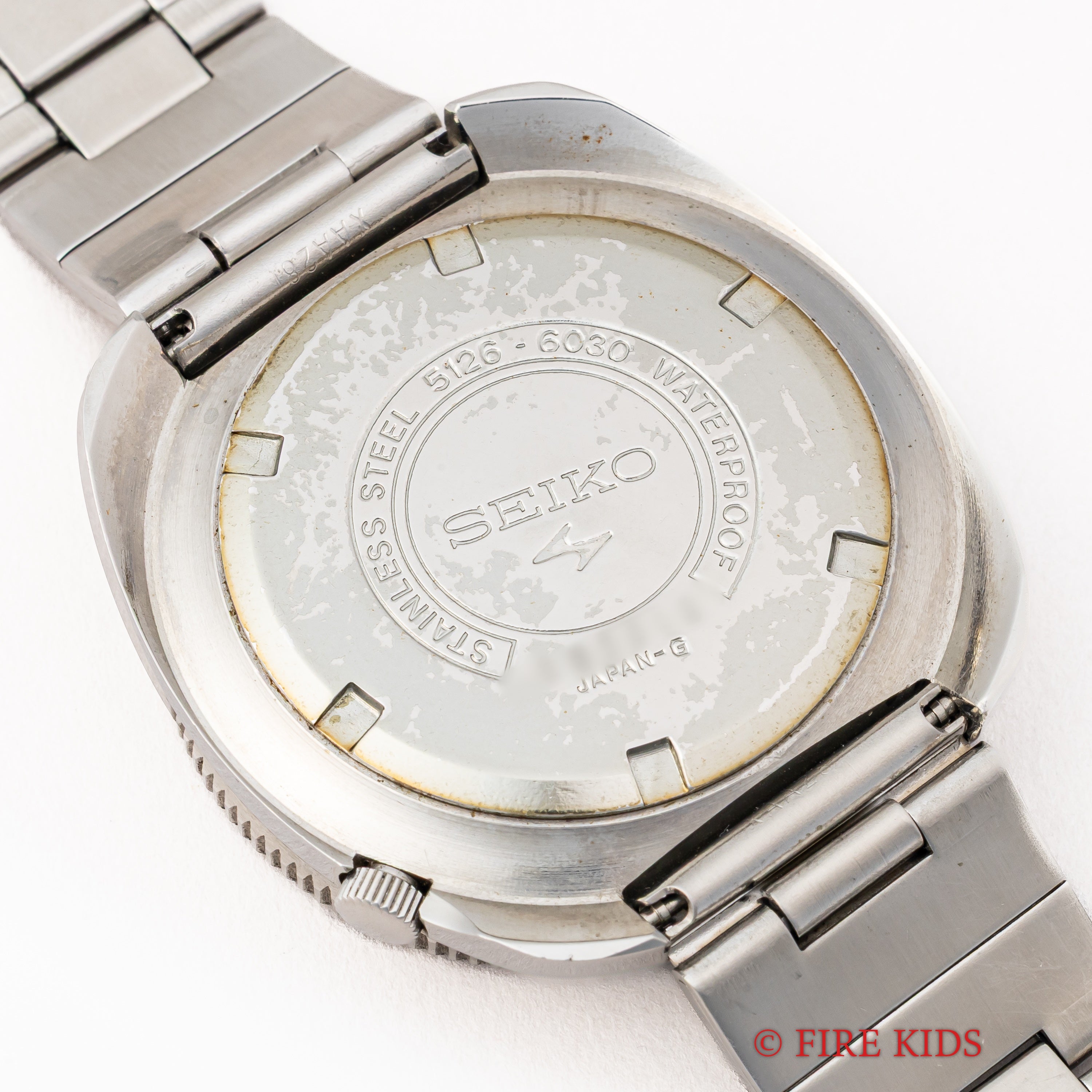 セイコー5スポーツ 1969年製 Ref.5126-6030 回転ベゼル デイデイト自動巻き 純正ブレス付き