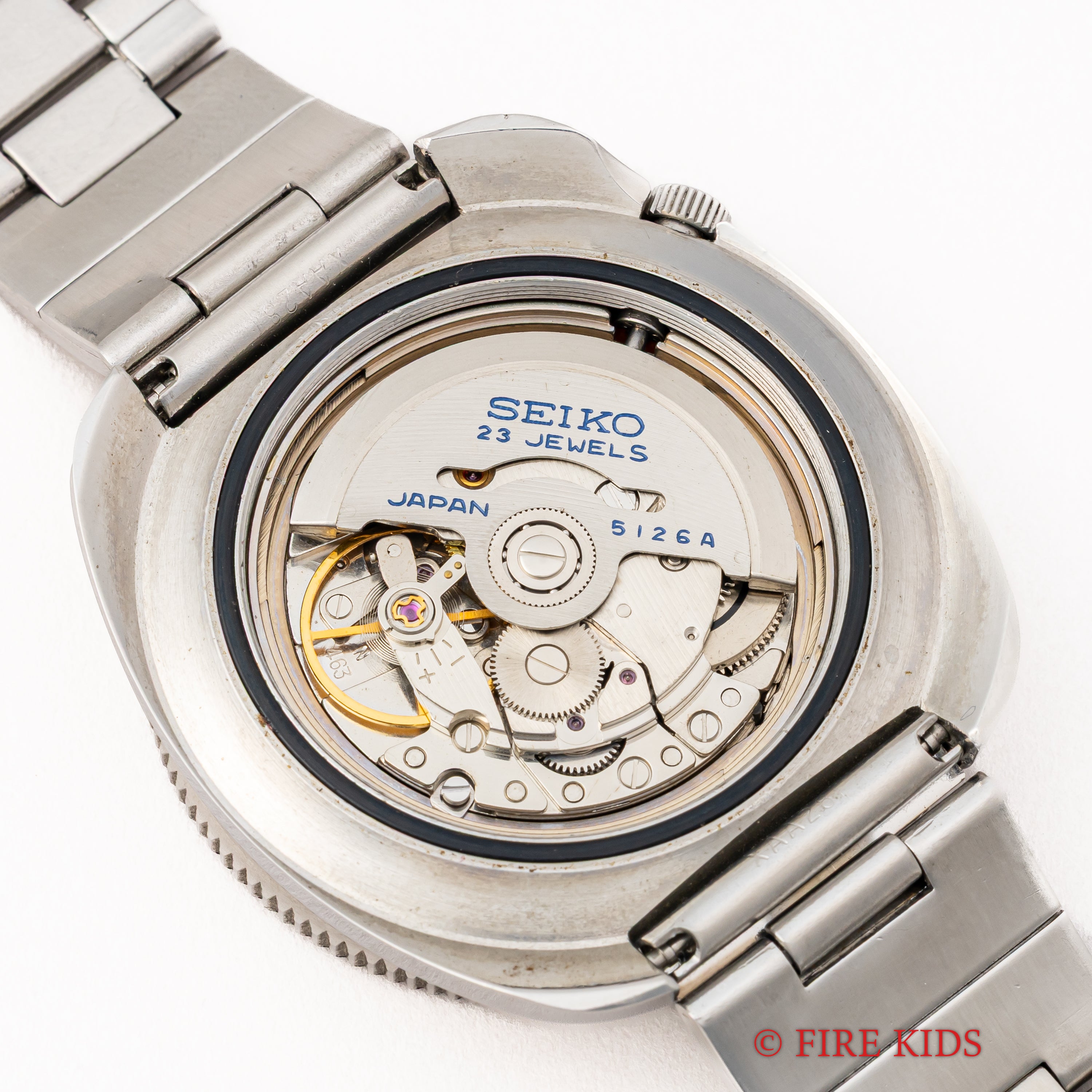 セイコー5スポーツ 1969年製 Ref.5126-6030 回転ベゼル デイデイト自動巻き 純正ブレス付き