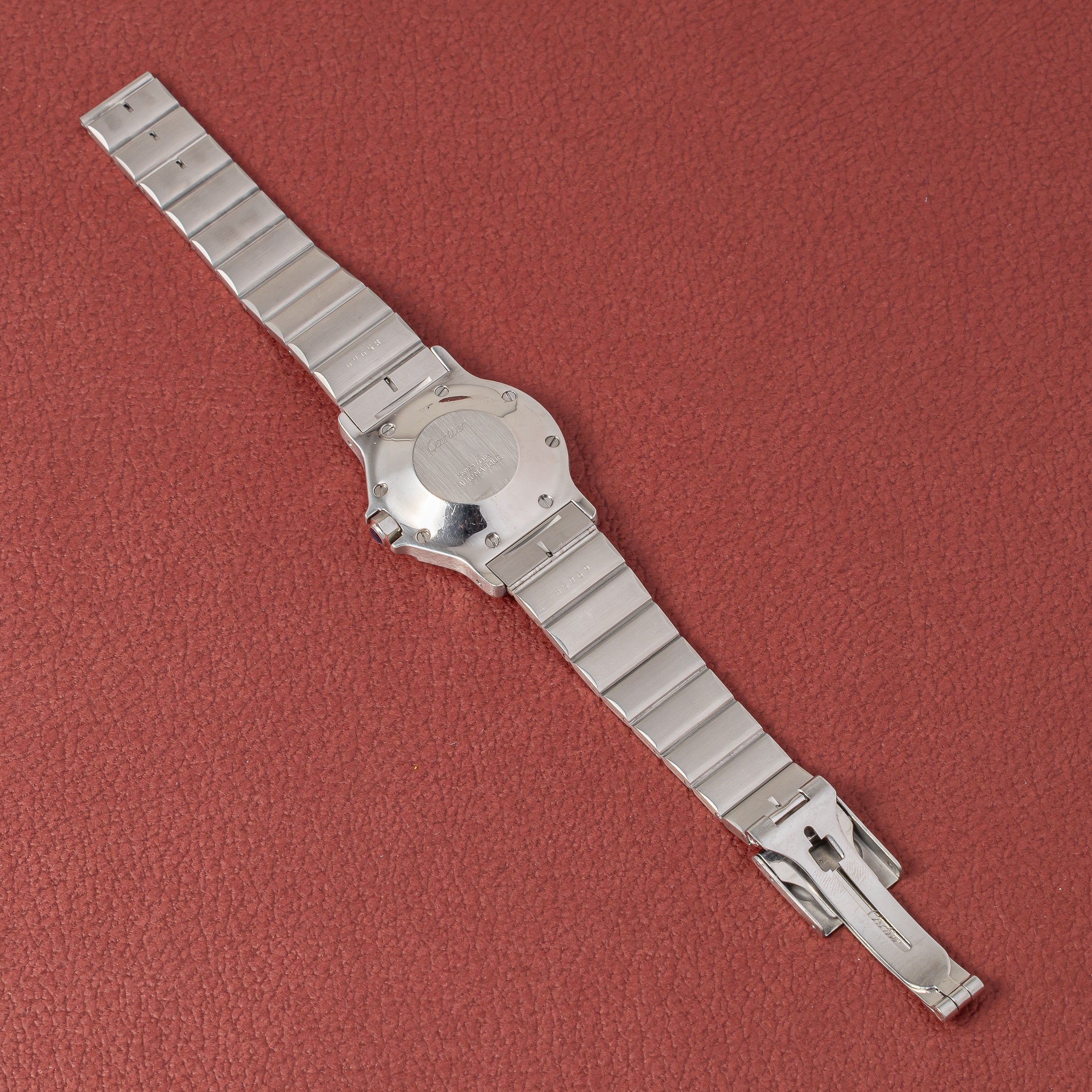 カルティエ サントス オクタゴン 1980年代製 Ref.2965 LMサイズ SS