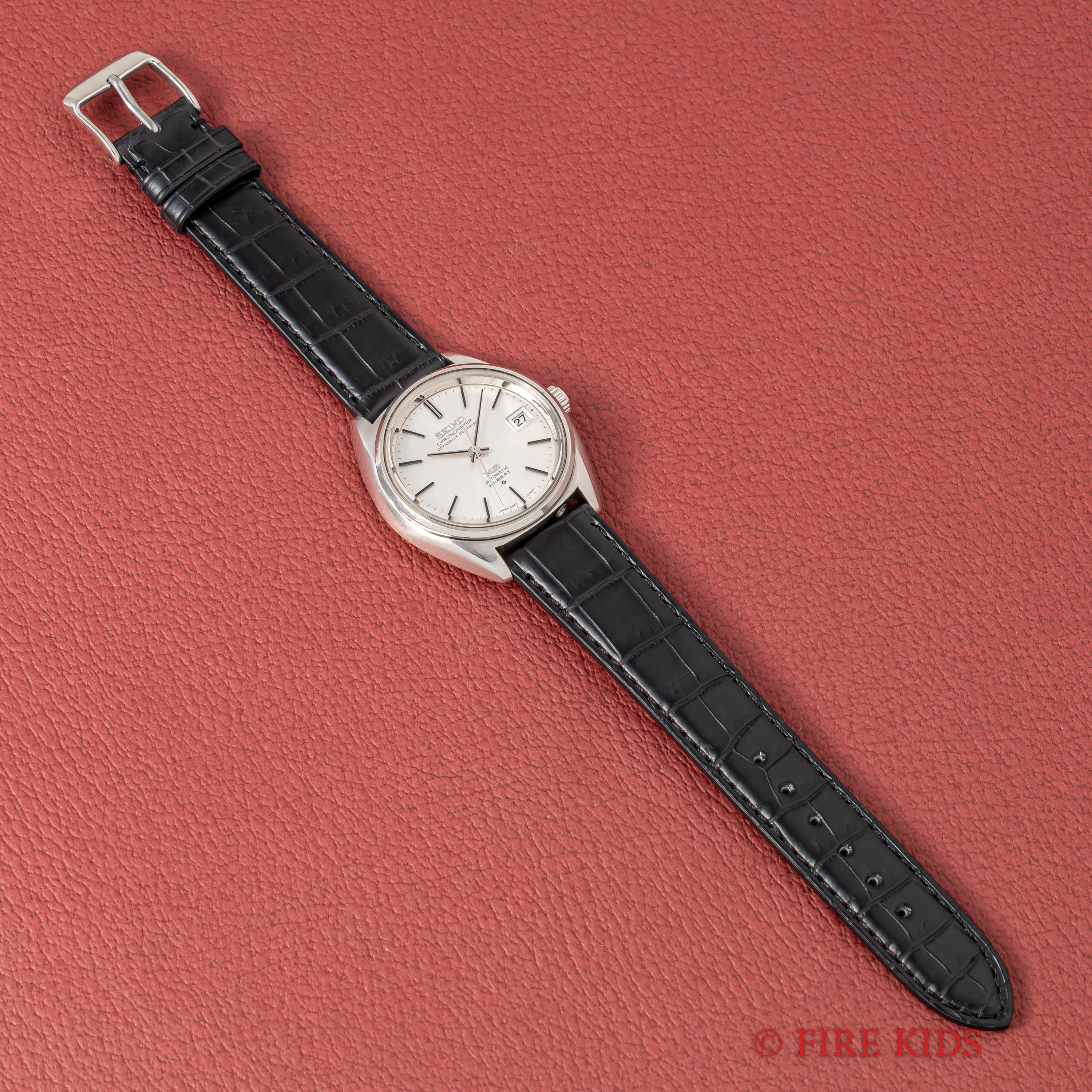 キングセイコークロノメーター ハイビート自動巻き 1970年製（昭和45年製）Ref.5625-7060