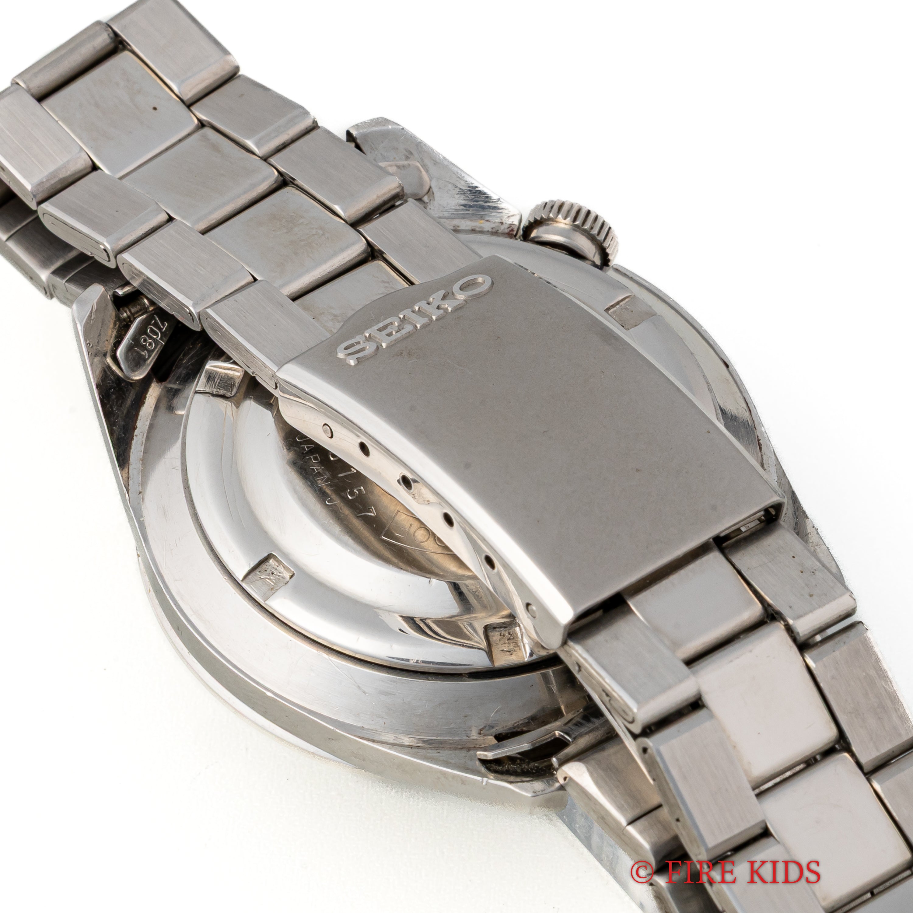 セイコー ワールドタイム セカンドモデル 1969年製 Ref.6117-6010 黒文字盤 純正ステンレスブレス