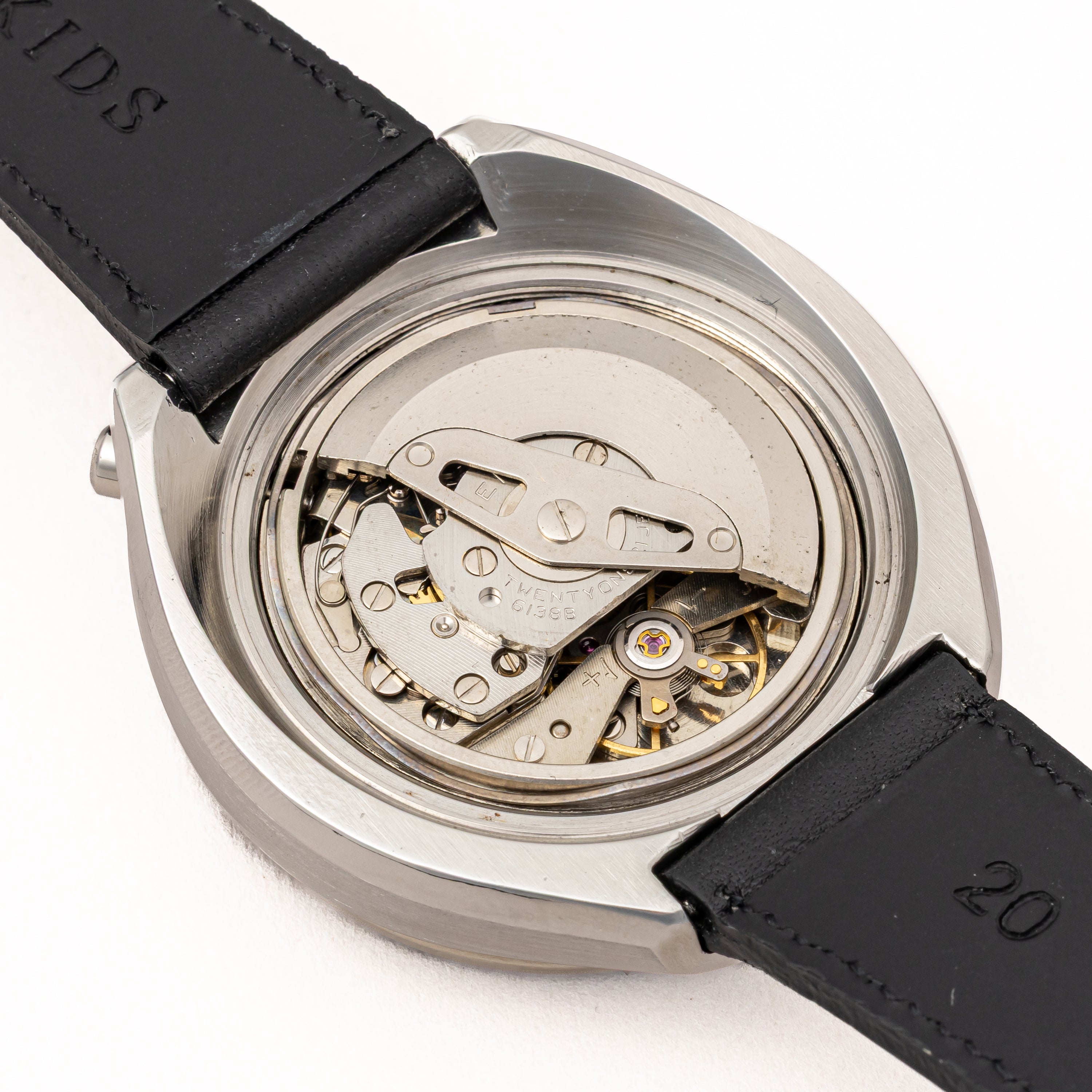 セイコー 自動巻き クロノグラフ 黒馬 1976年製 ブルヘッド Ref.6138-0040