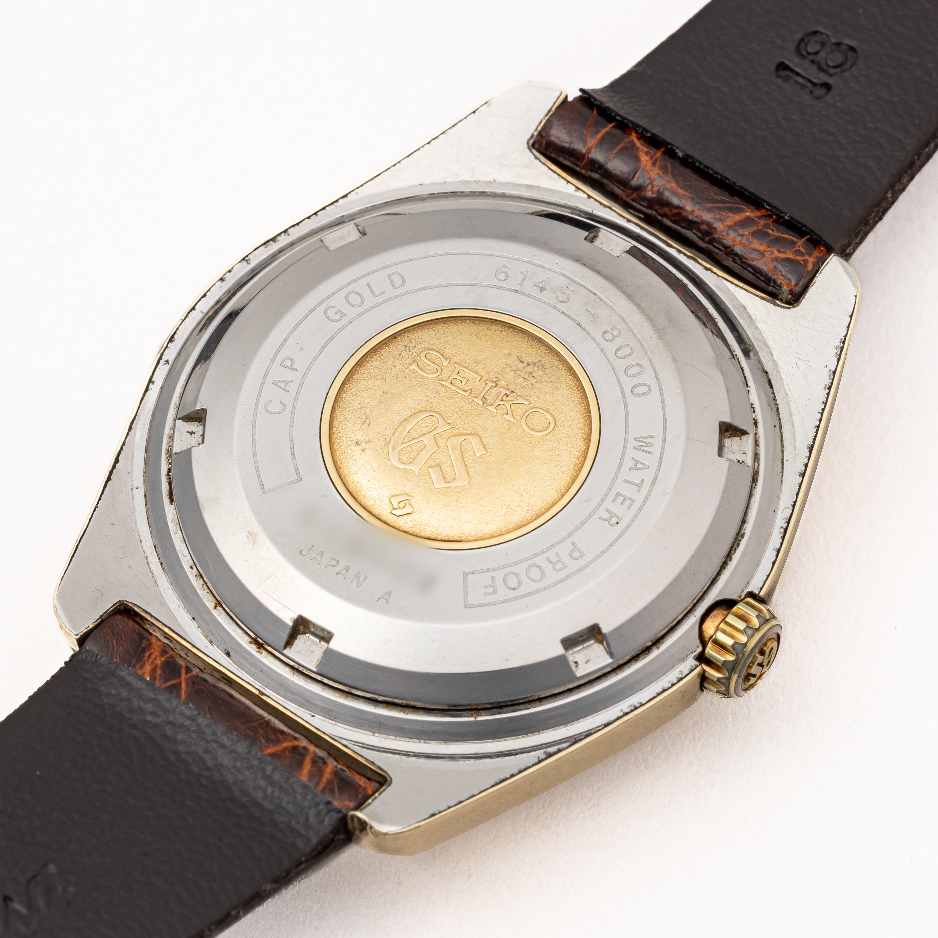 グランドセイコー 1969年製 Ref.6145-8000 CAPゴールドケース 10振動自動巻き 36000 61GS