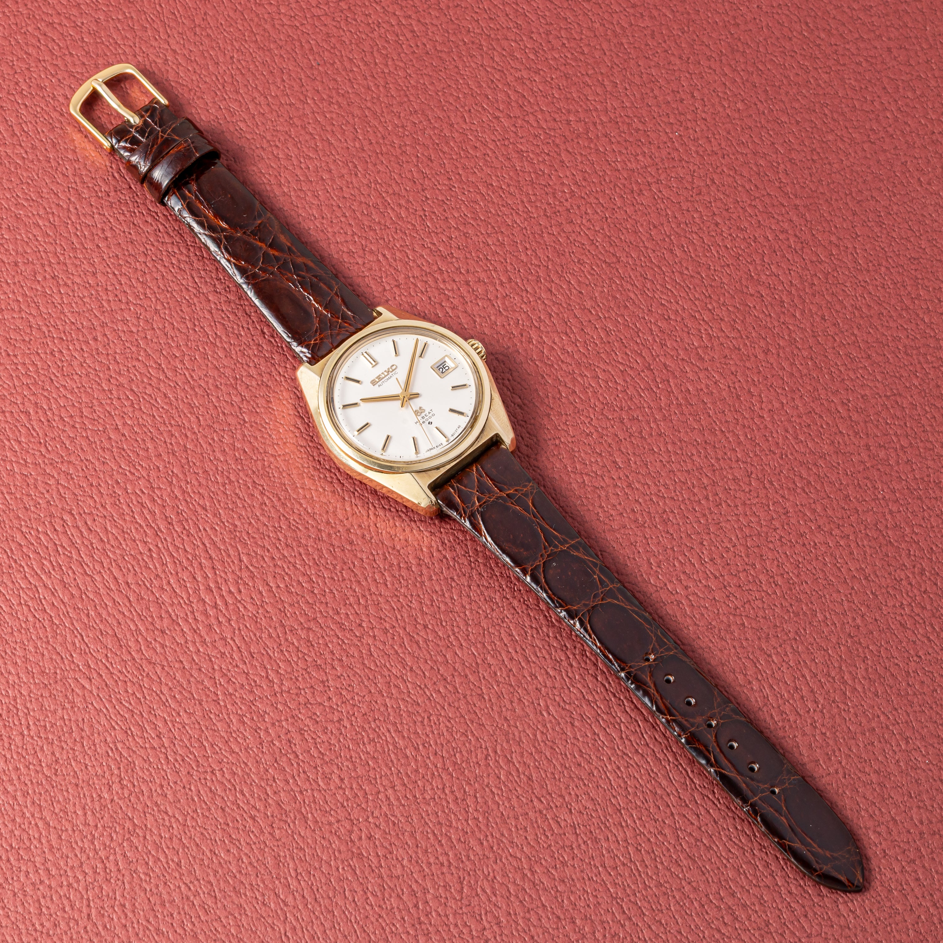 グランドセイコー 1969年製 Ref.6145-8000 CAPゴールドケース 10振動自動巻き 36000 61GS