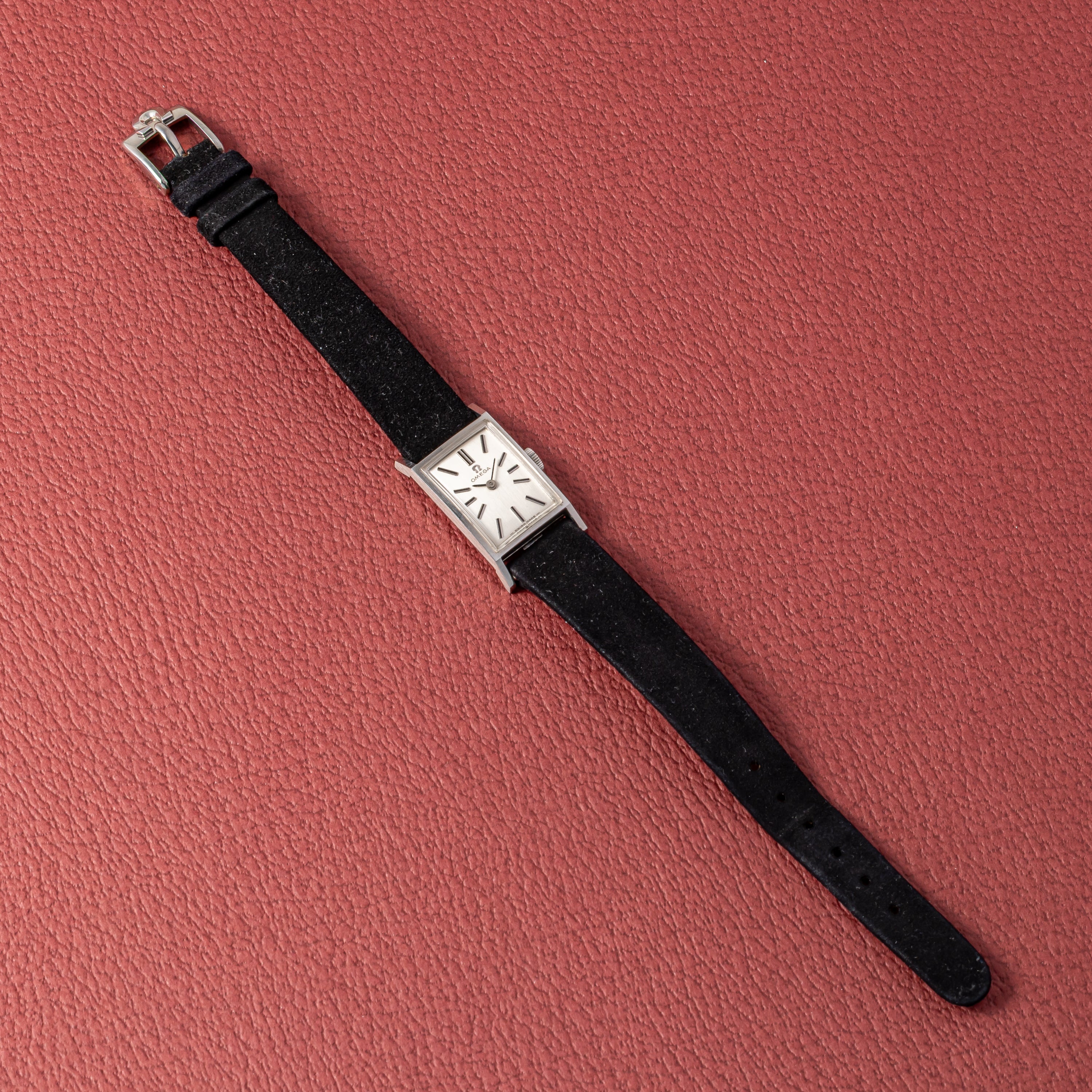 OMEGA オメガ レディース 手巻き 腕時計 ジャンク オメガ レクタンギュラー レディース 手巻き ミント