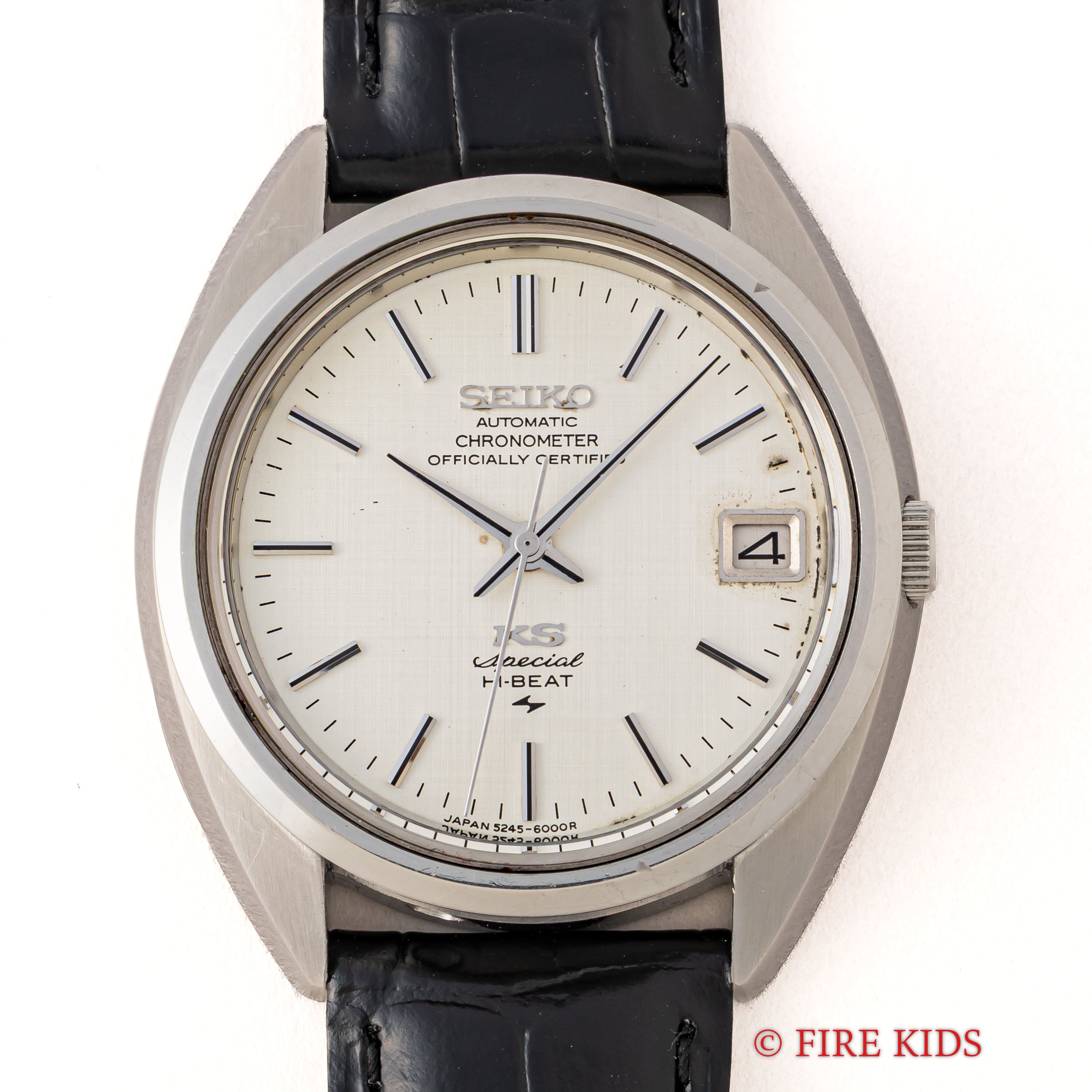 『Vertigo』（プロモ盤アナログ2枚セット）【Vintage stock】 キングセイコー クロノメーター KSスペシャル 1971年製