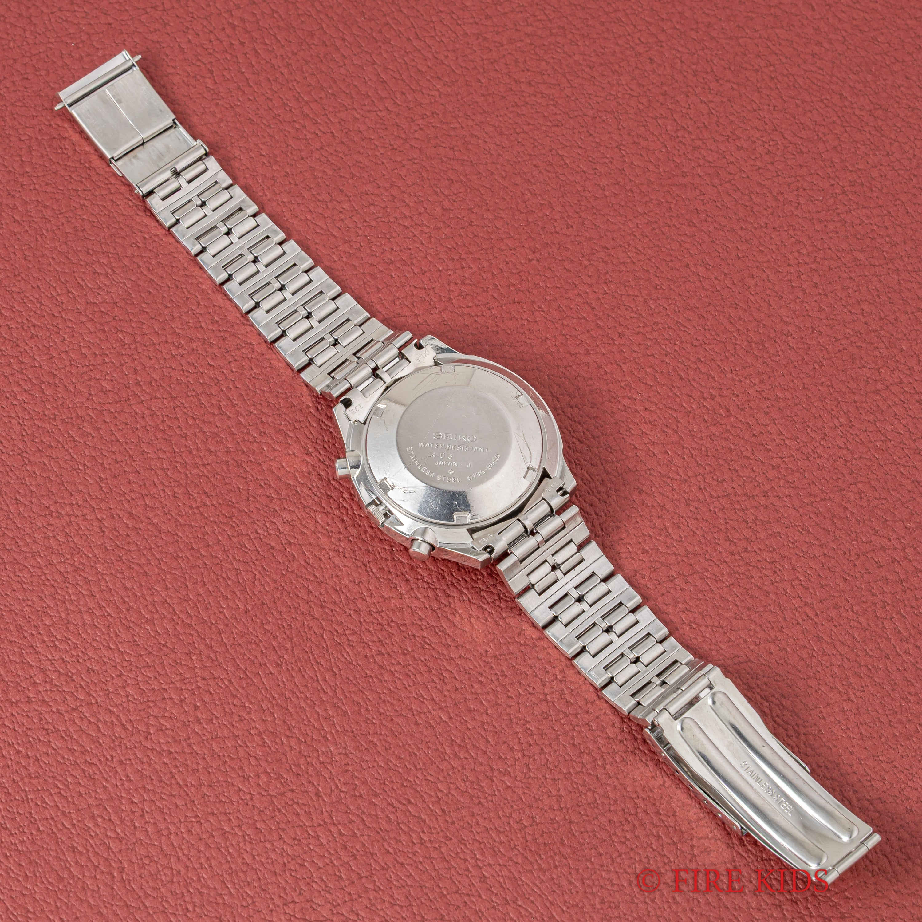 セイコー 5スポーツ スピードタイマー 1974年製 Ref.6139-8050 ピーコックグリーンダイヤル 純正ブレス付き