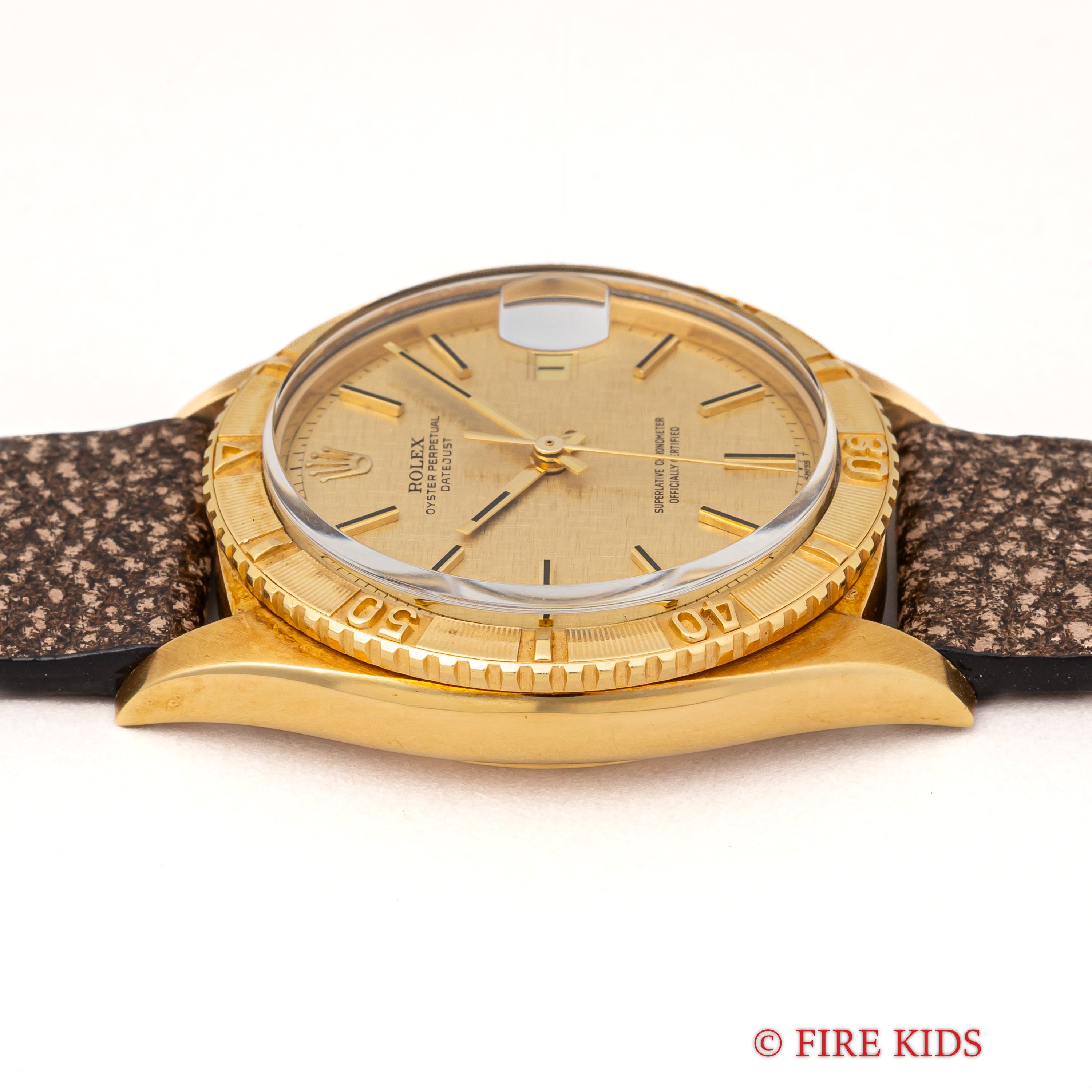 ロレックス 18金無垢サンダーバード 1969年製 Ref.1625 夜光無しリネンダイヤル