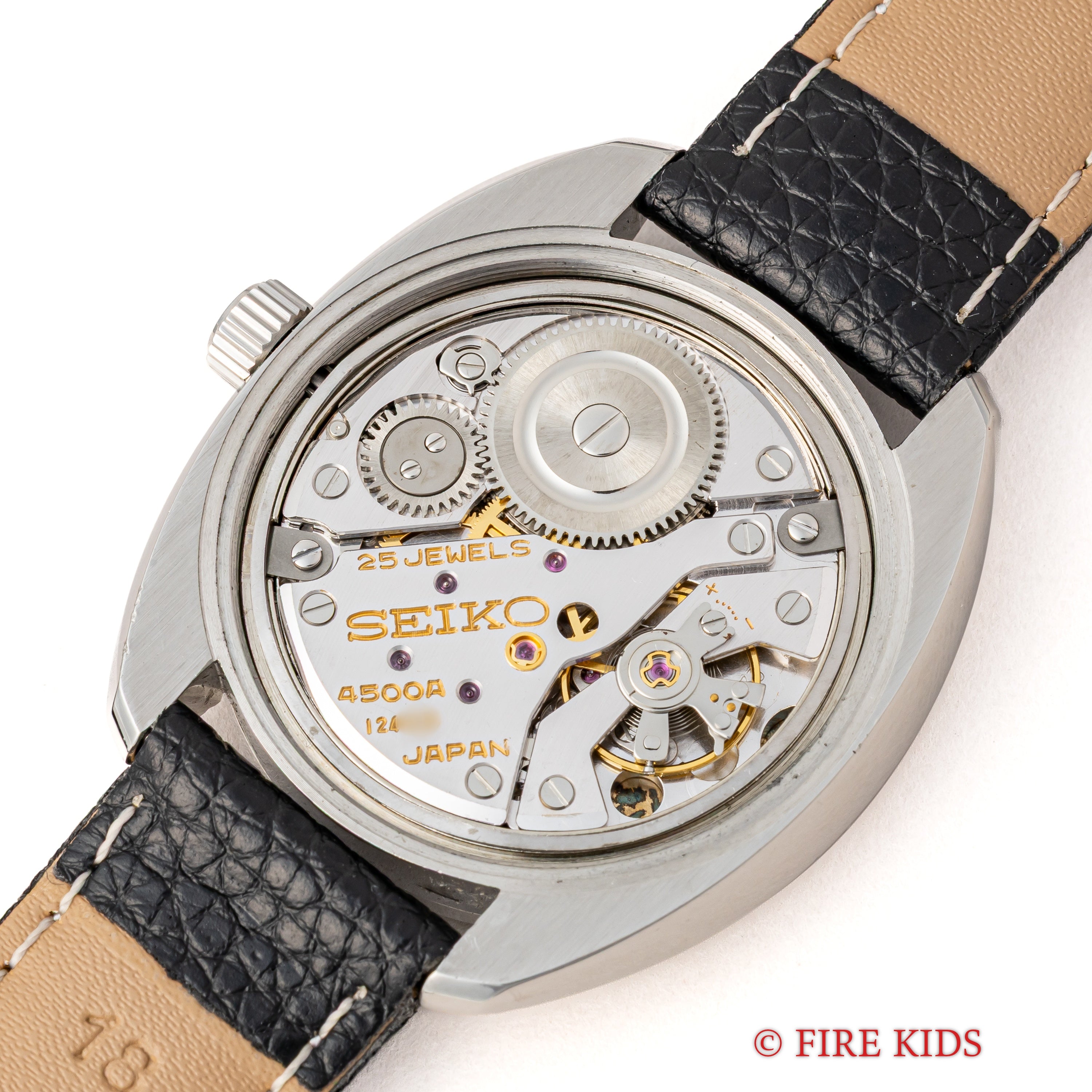 キングセイコー クロノメーター 10振動手巻き 45KS 1970年製(昭和45年製） Ref.45-8010 純正KS尾錠付