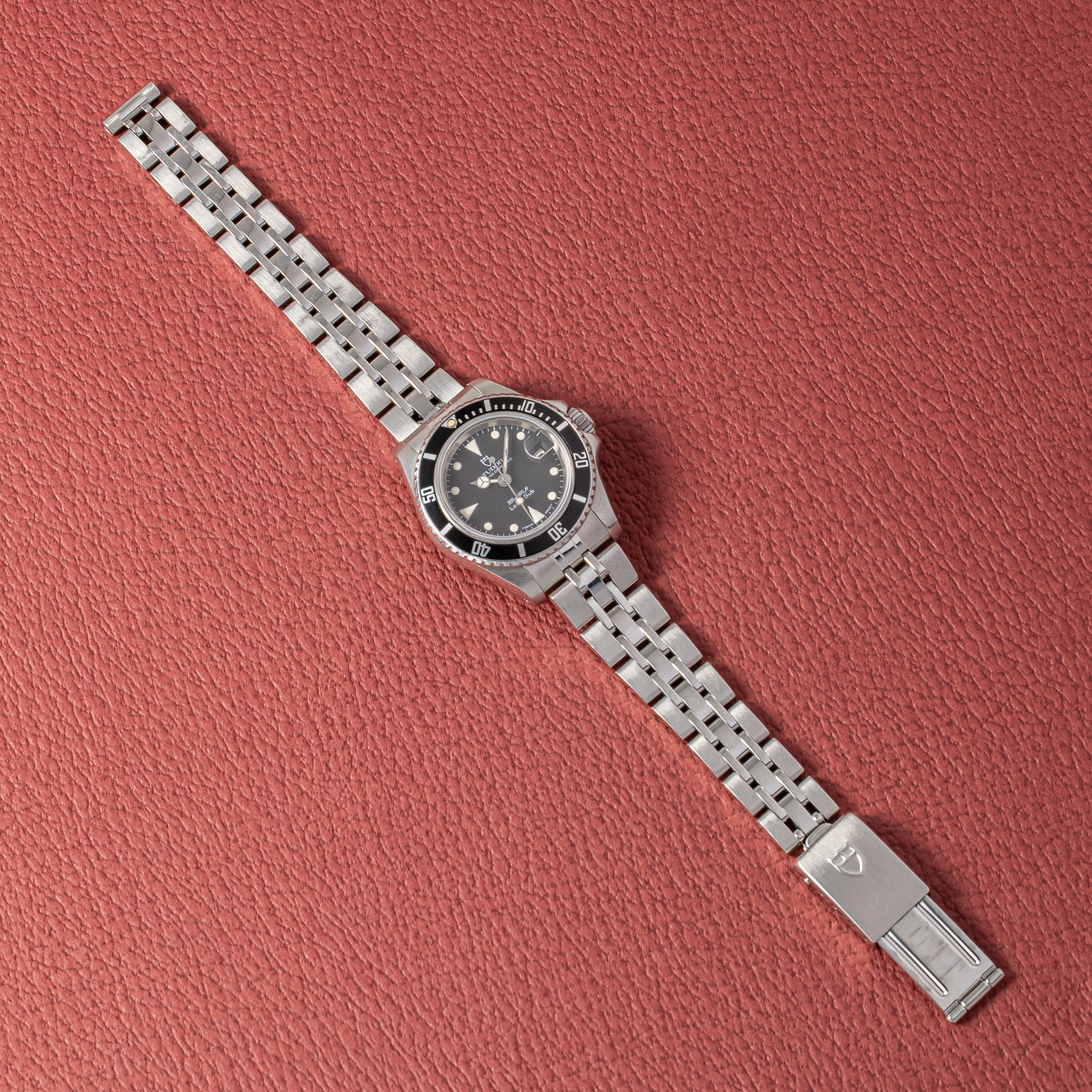 チューダー プリンセスオイスターデイト レディサブ 1992年製 Ref.96090 王冠リューズ 箱ギャラ付き