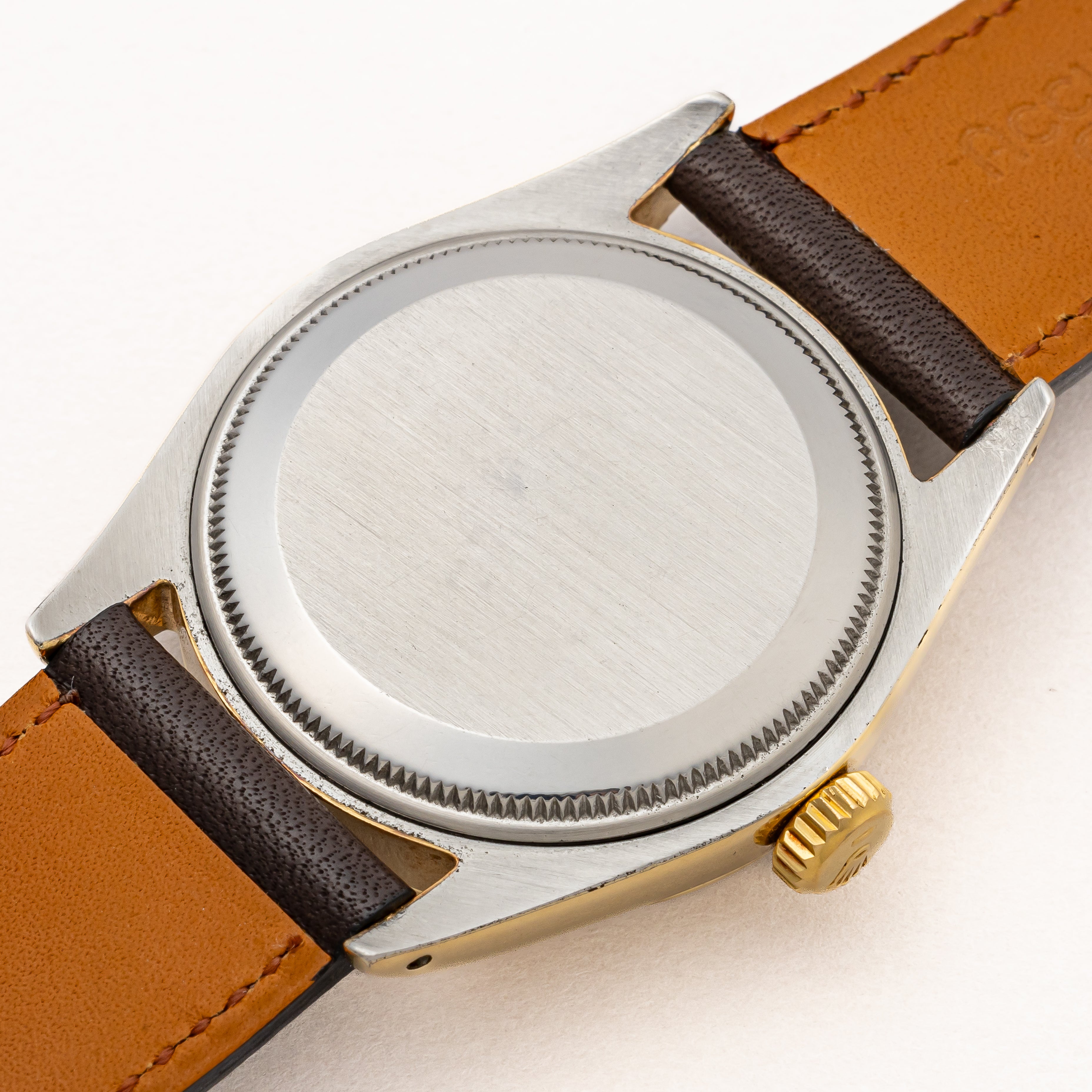 ロレックス オイスターパーペチュアル 金張り 1958年製 Ref.6634 純正尾錠付き