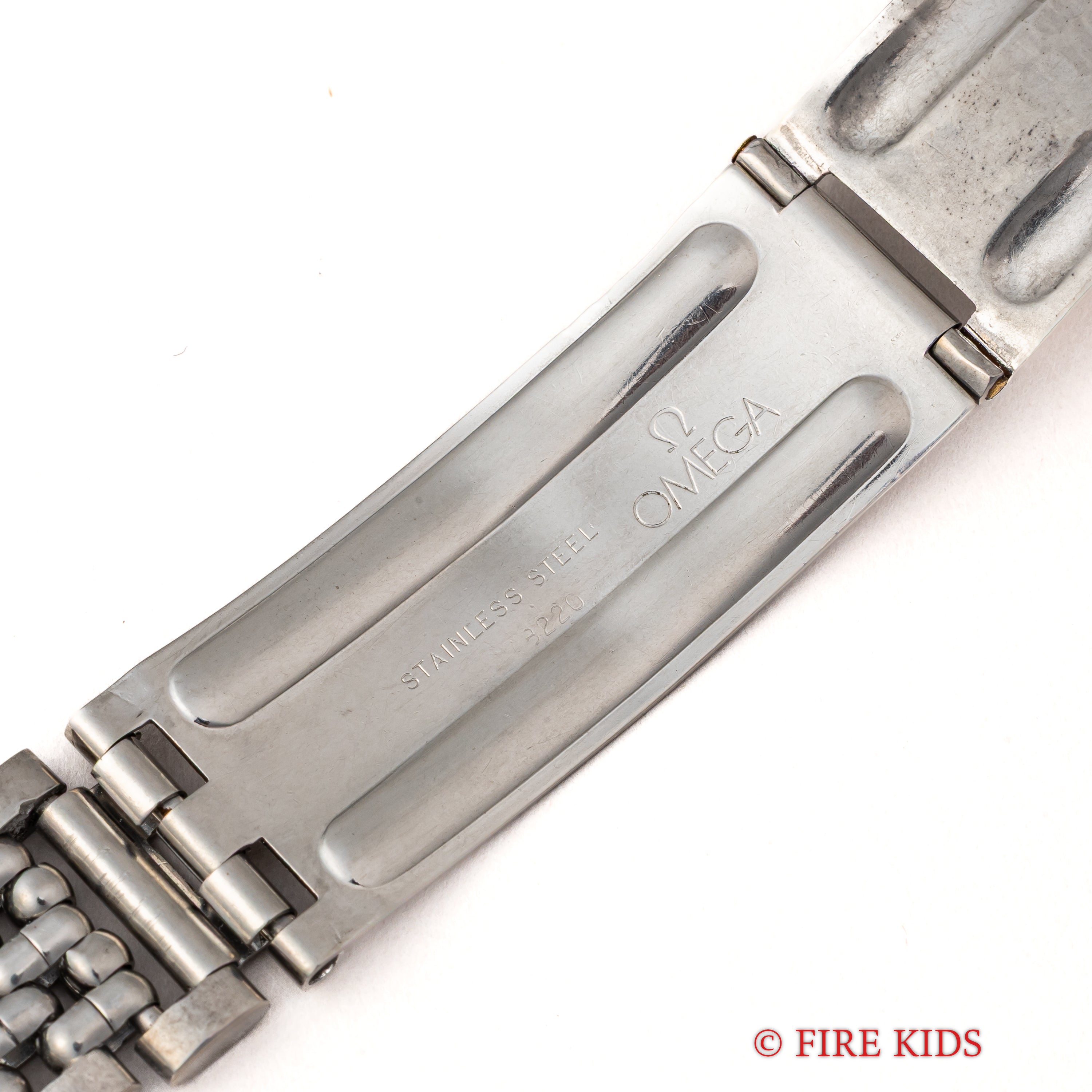 オメガ シーマスター ブラックミラーダイヤル 1958年製 Ref.14744 1SC 純正ライスブレス