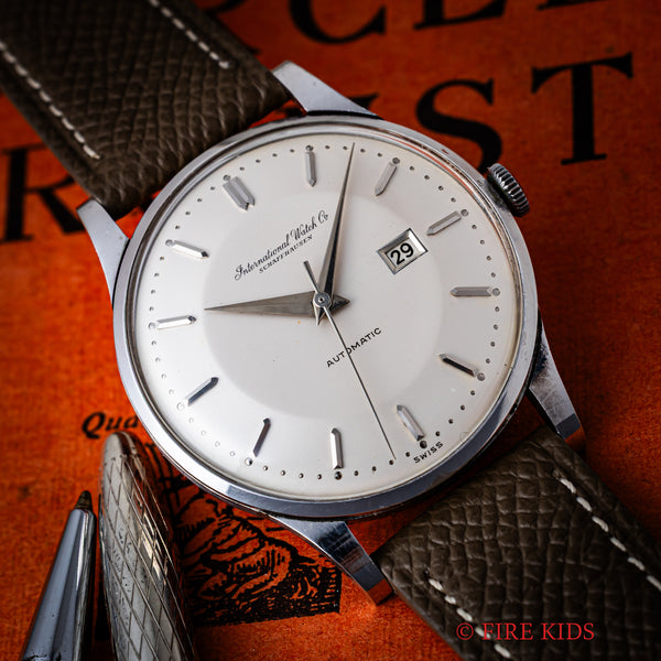 IWC プラチナラウンドケース 1960年製/昭和35年製 寄り目 Cal
