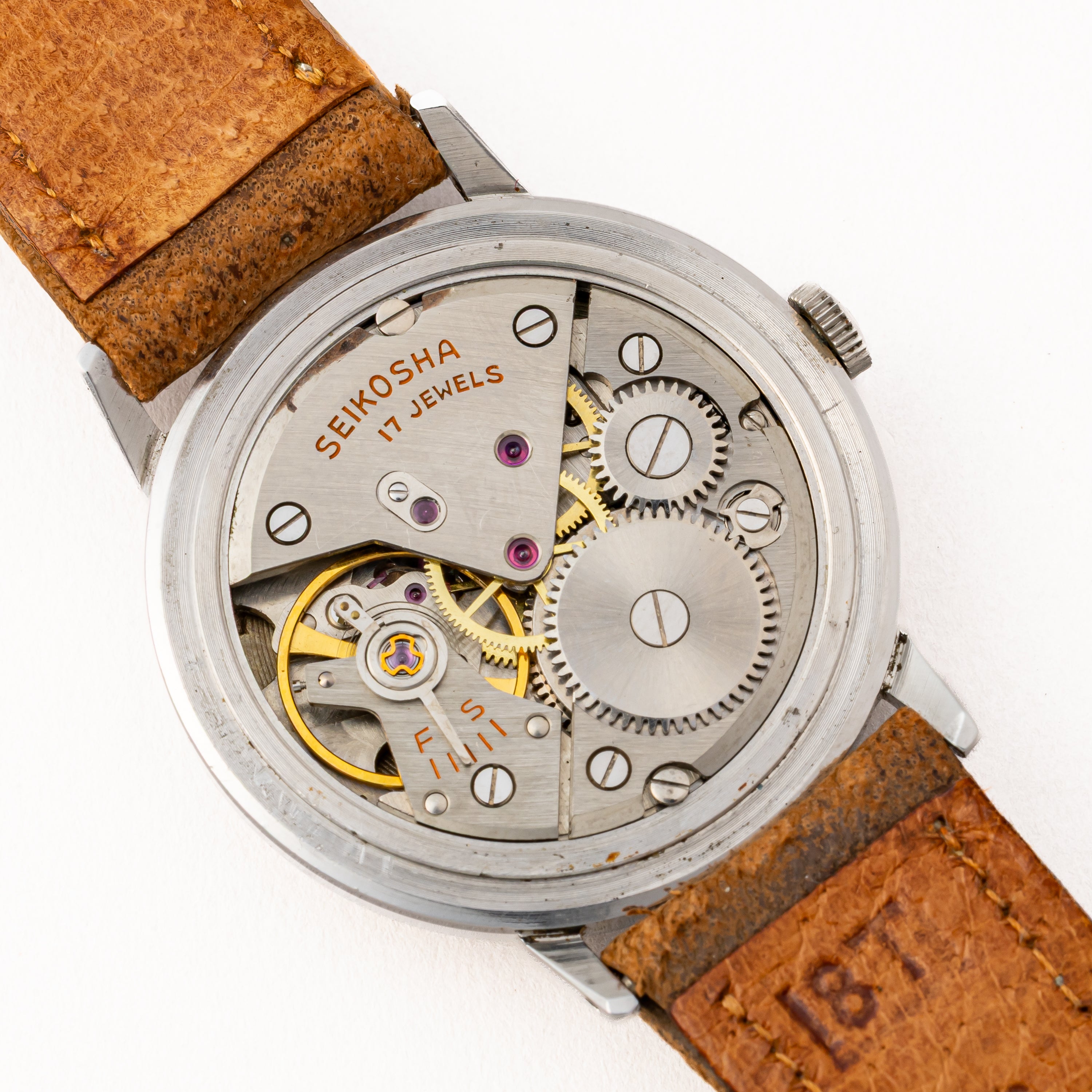 セイコー マーベル 変わり文字盤 1957年製 17石手巻 未使用