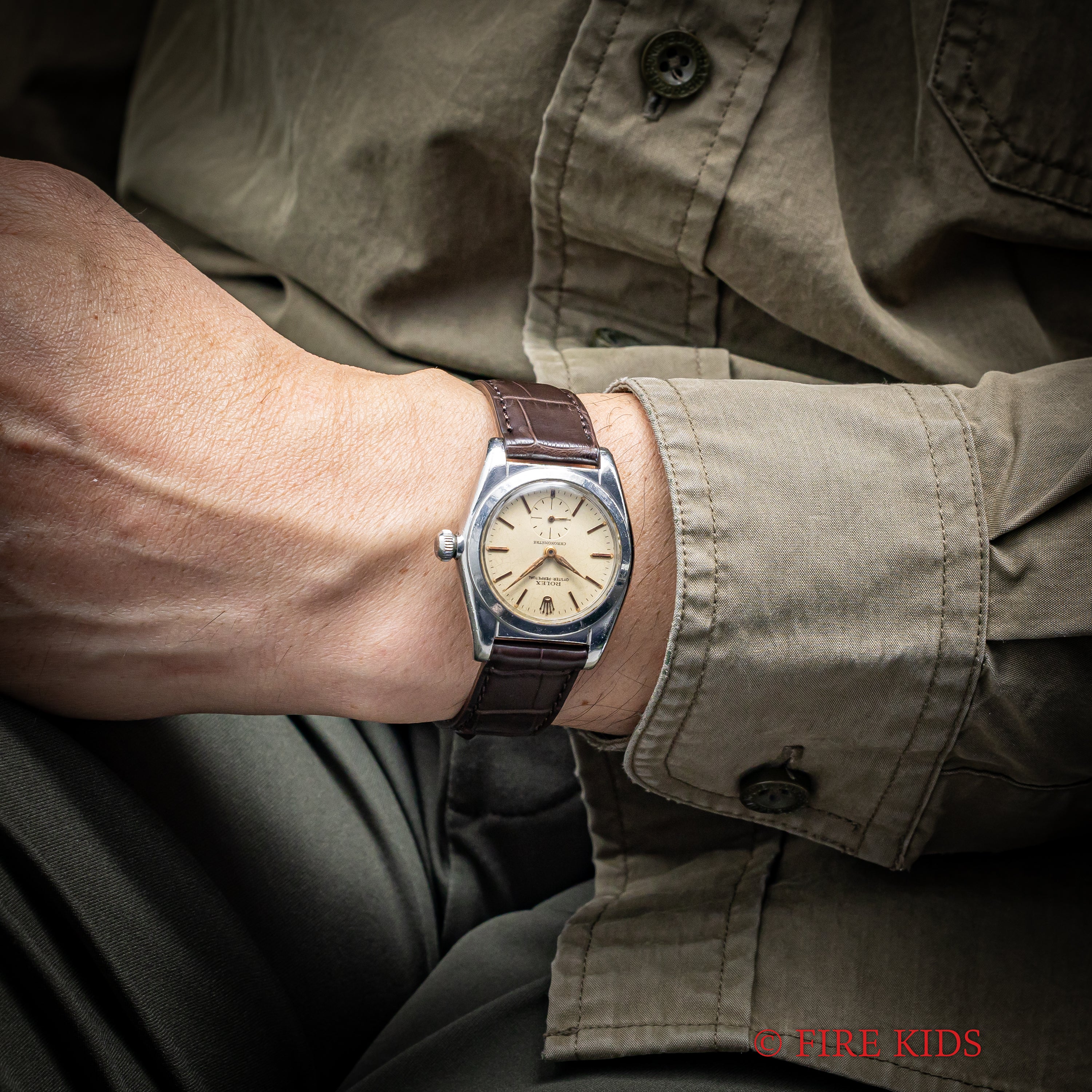 ロレックス バブルバック 1946年製 スモールセコンド Ref.2764