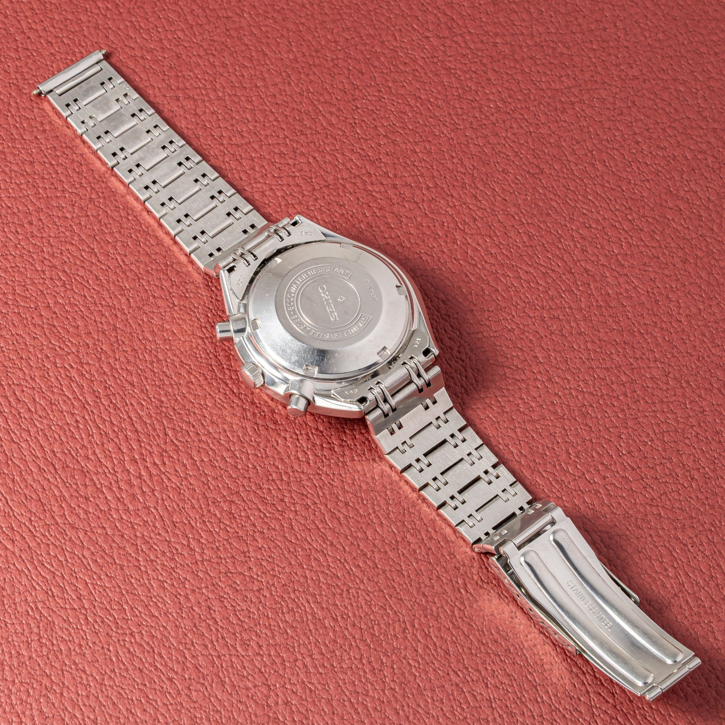 セイコー クロノグラフ 1971年製 Ref.6138-8000 ベビーパンダ  純正ステンレスブレス