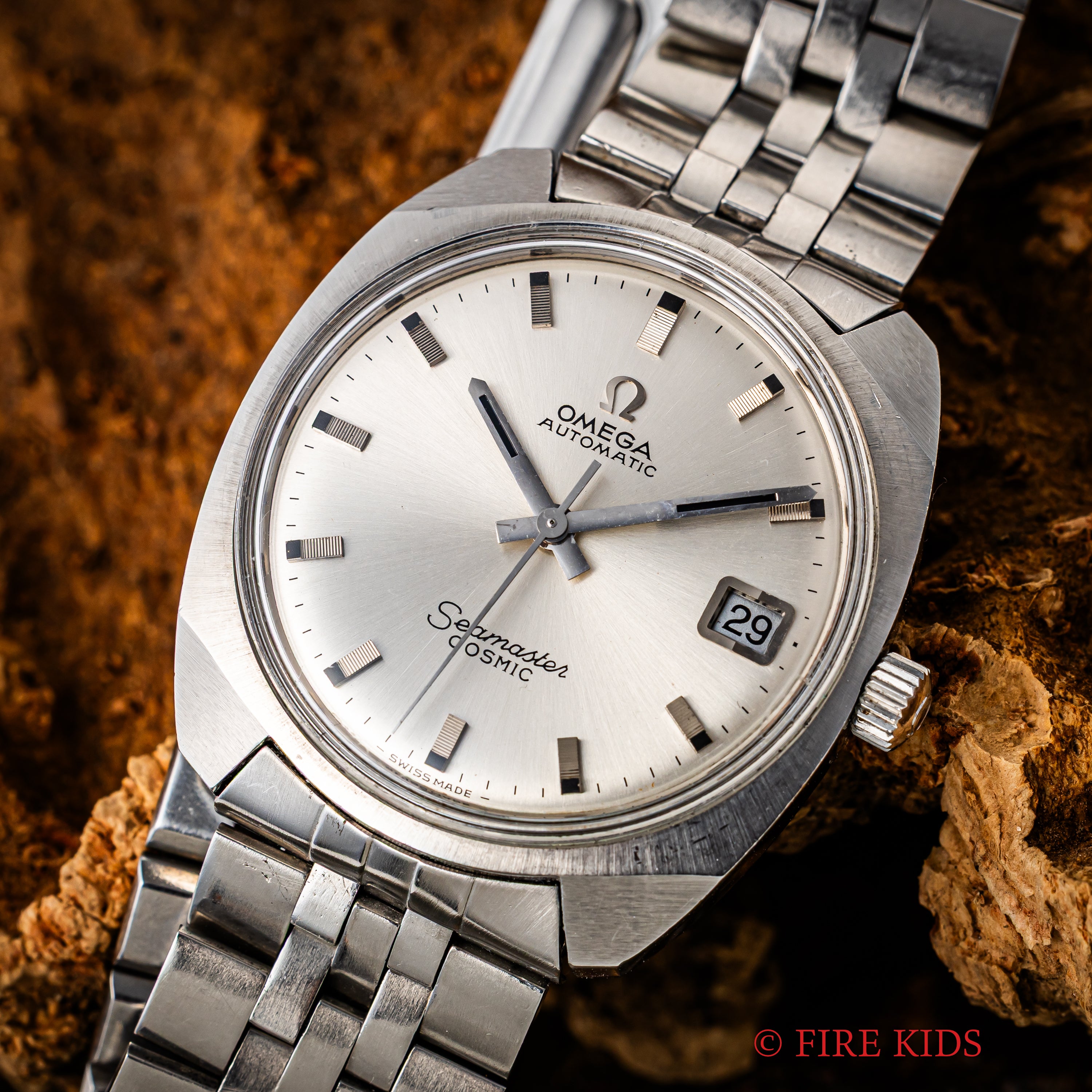 オメガ シーマスター コスミック 1967年製 自動巻 Ref.166.00022 純正ブレス