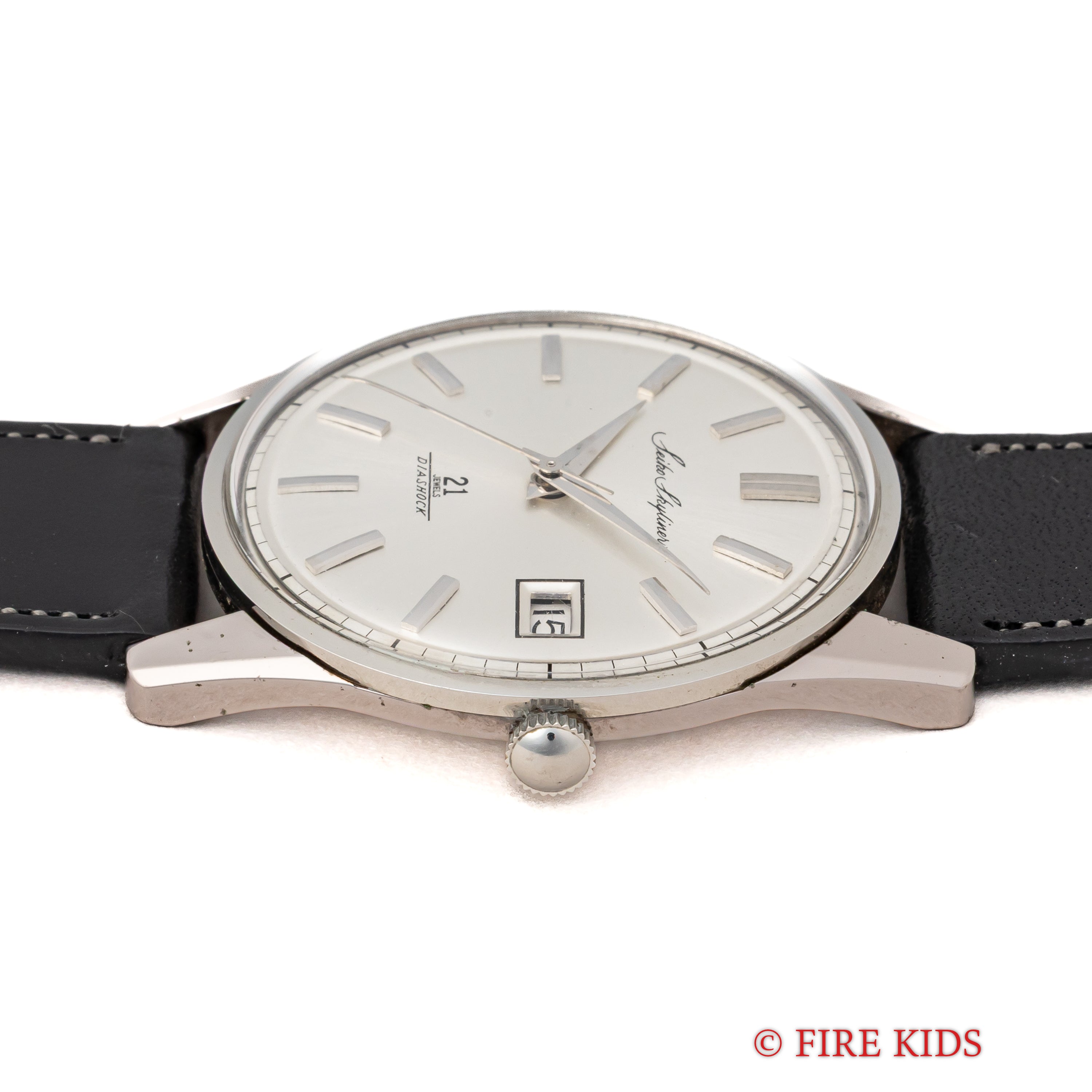 セイコー スカイライナー 1967年製 薄型手巻き Ref.6222-2990 金メッキムーヴ