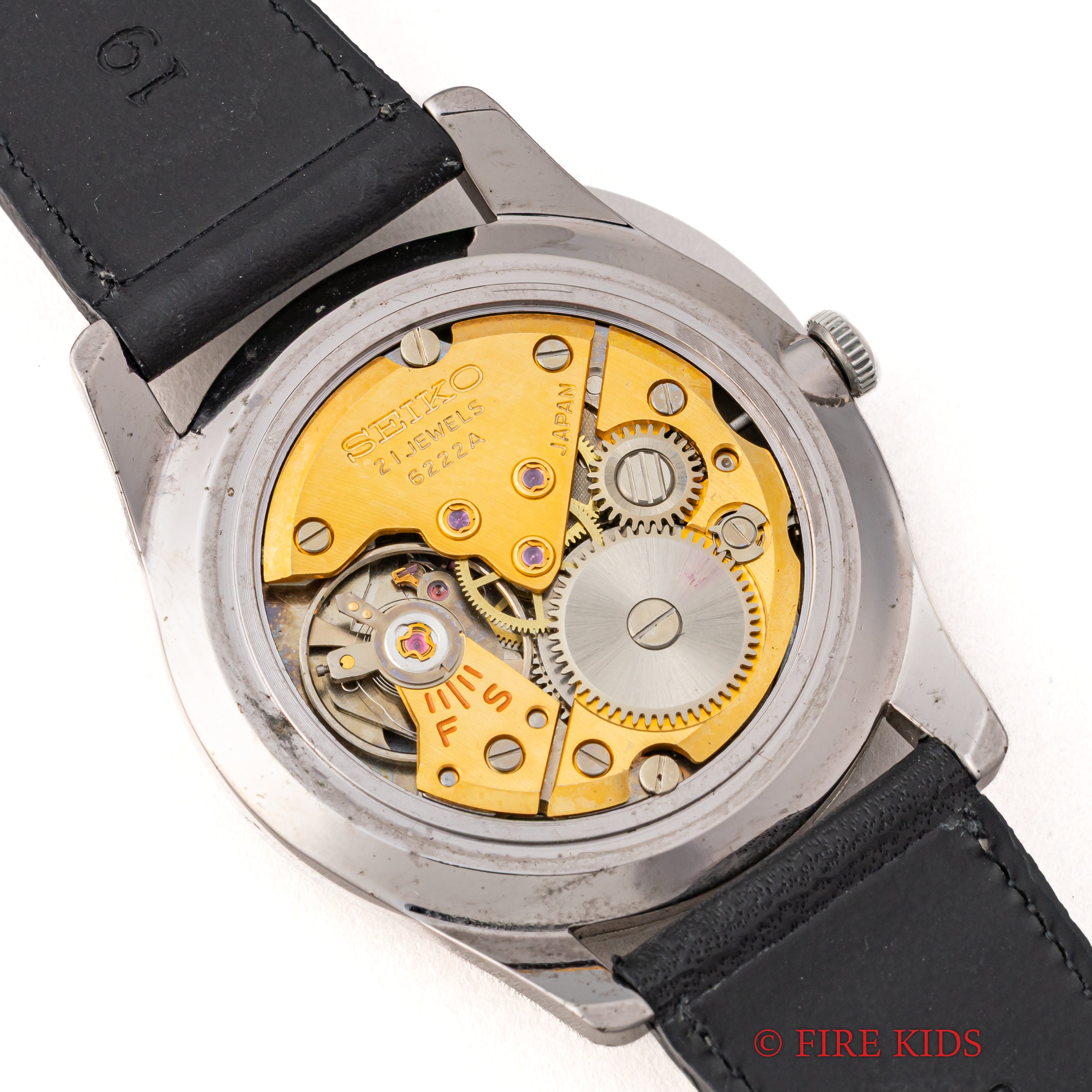 セイコー スカイライナー 1967年製 薄型手巻き Ref.6222-2990 金メッキムーヴ