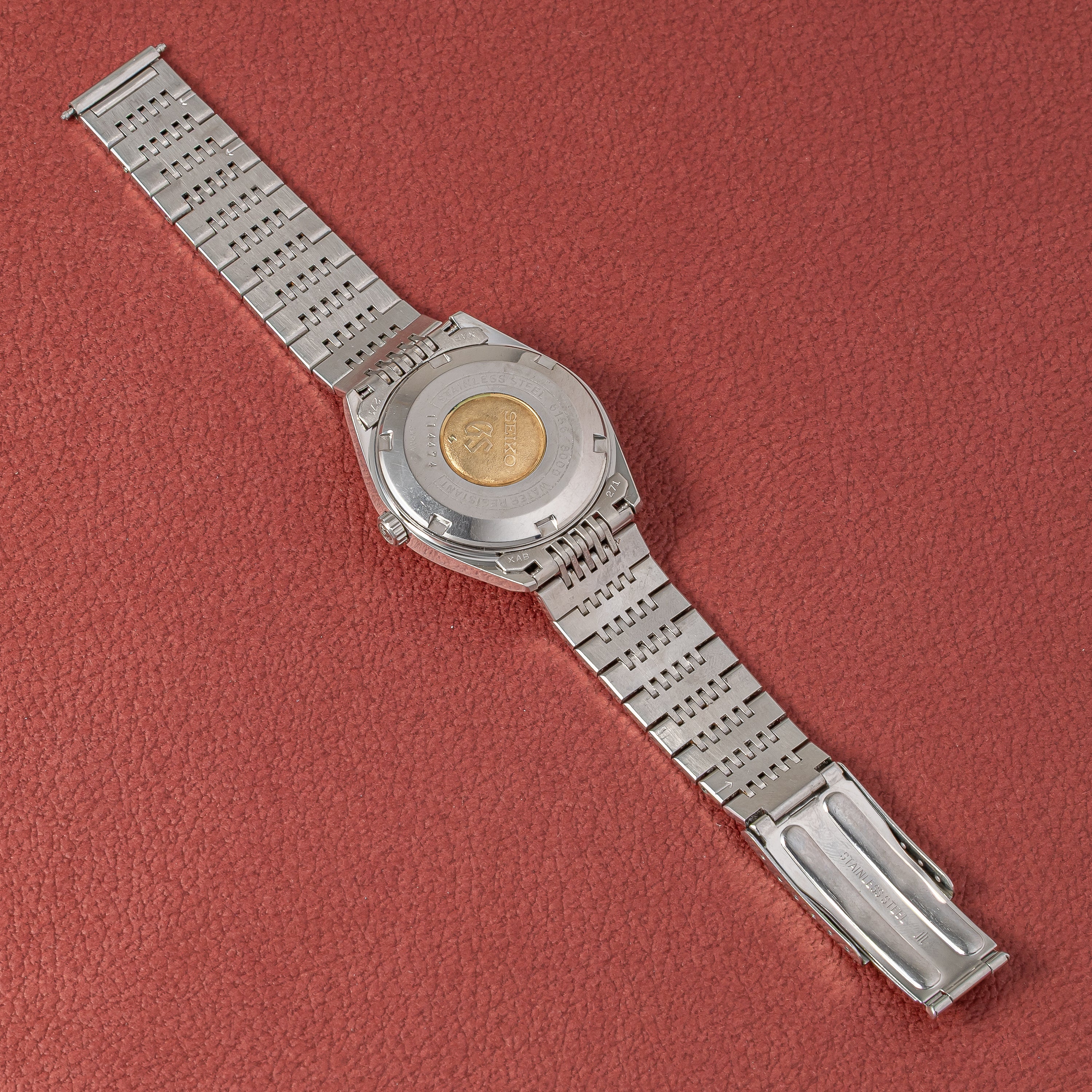グランドセイコー スペシャル 1971年製 Ref.6156-8000 10振動自動巻き 61GSSP 純正GSブレス