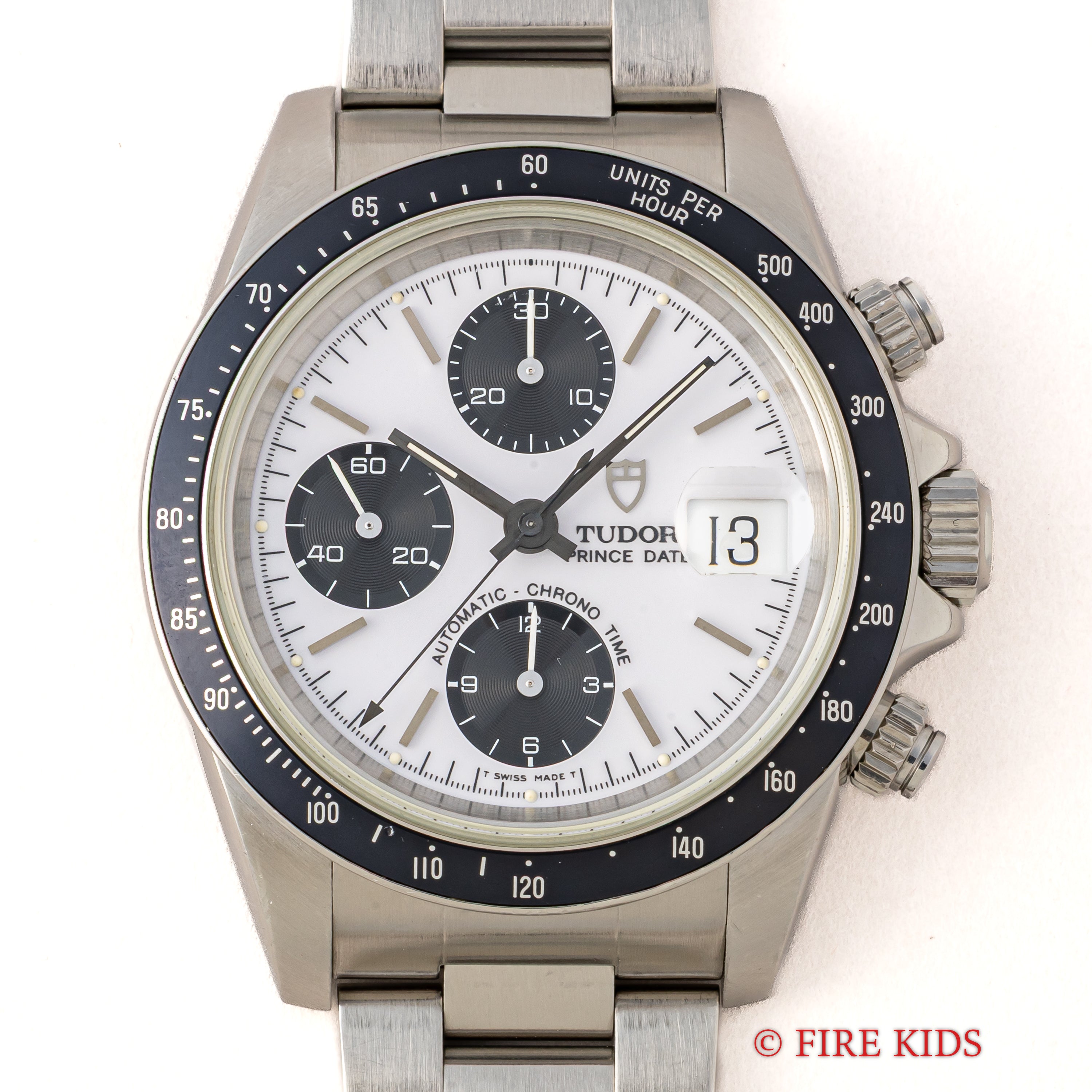 チューダー クロノタイム 1997年製 Ref.79260 自動巻きクロノグラフ パンダダイヤル  箱、ギャラ付き