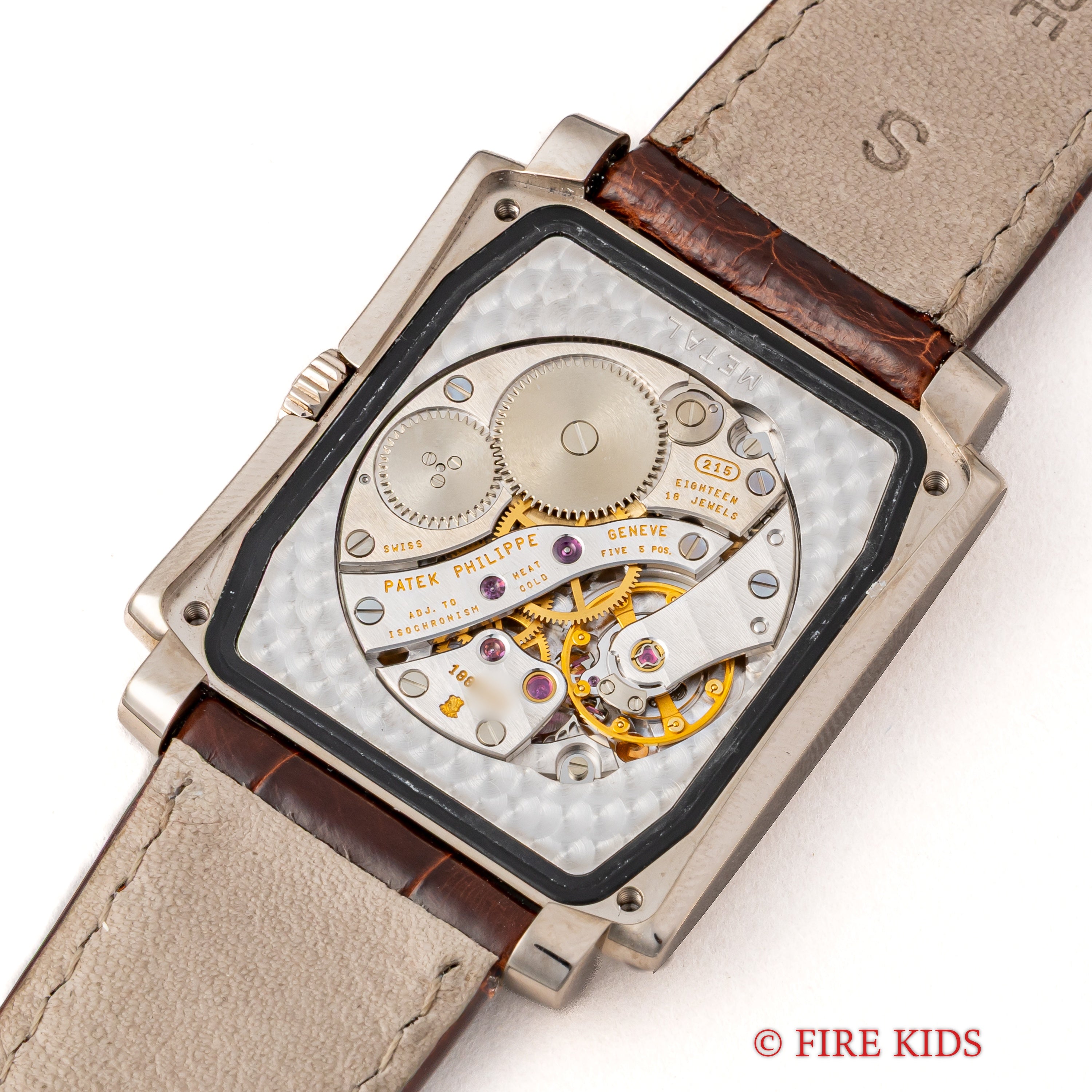 パテック・フィリップ ゴンドーロ 2000年代製 18金無垢ホワイトゴールド Ref.5024G-001 Cal.215  手巻き 箱、取扱説明書、冊子付