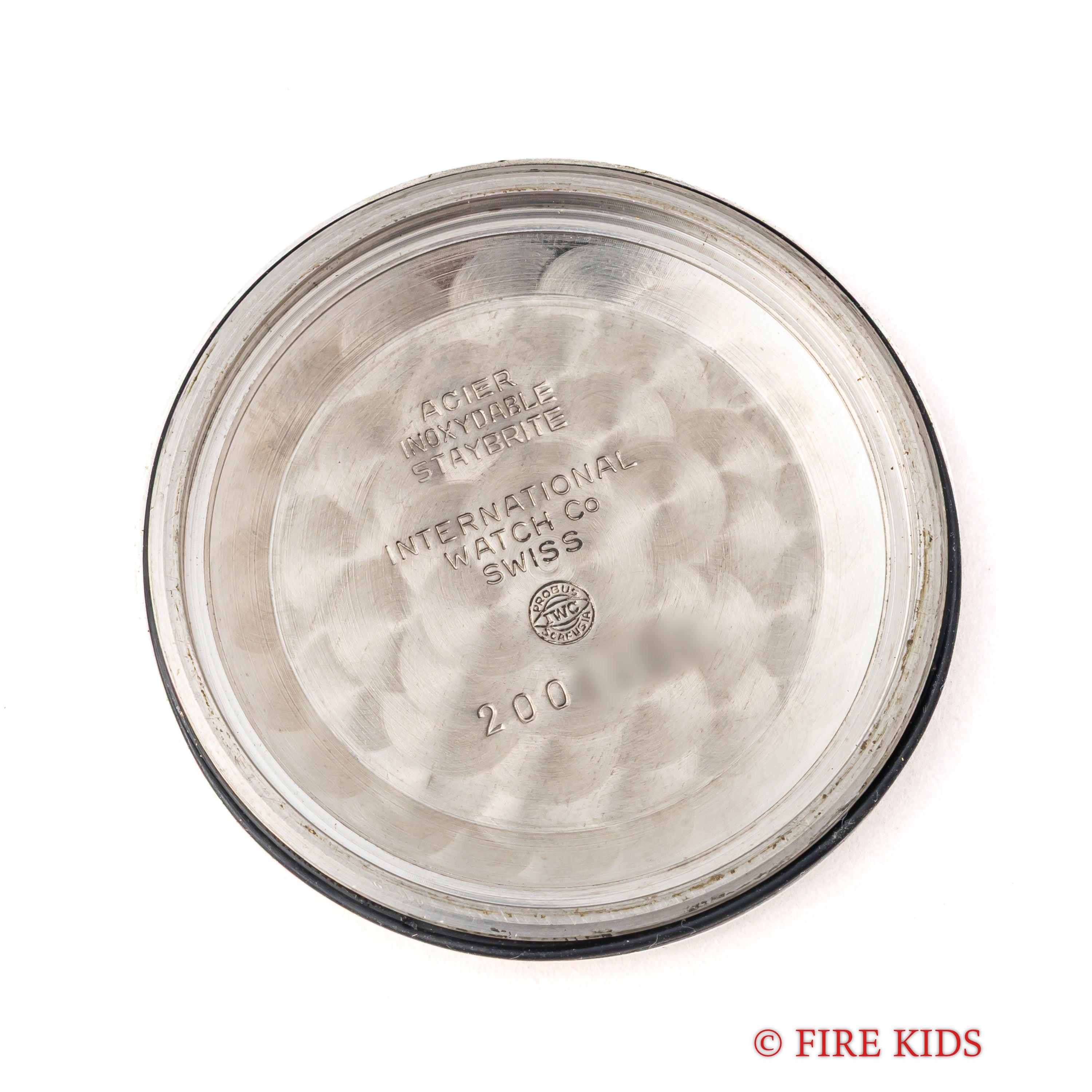 IWC オーバルケース グレーダイヤル 1972年製 Cal.8541B 純正ブレス 箱、タグ付き