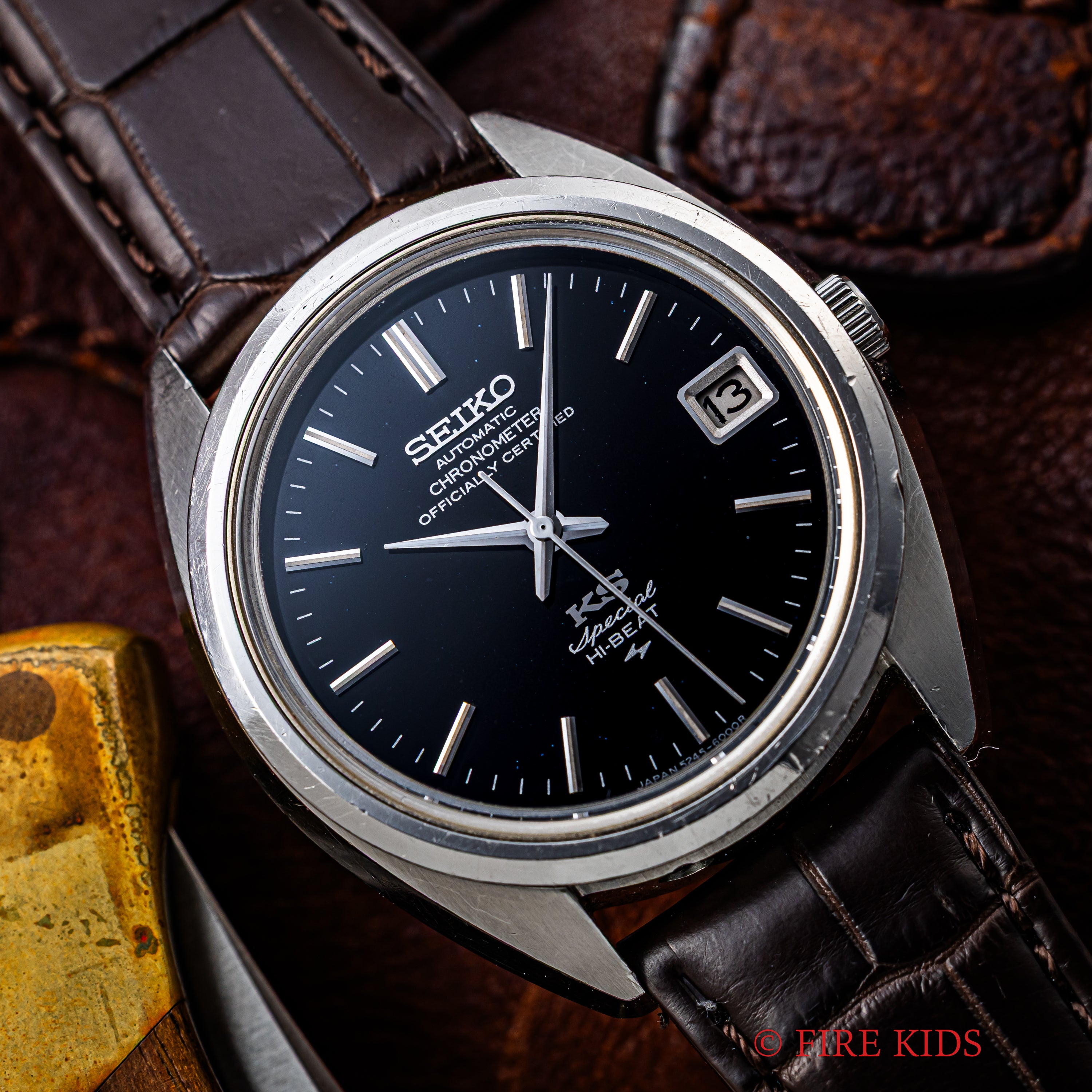 稼働　KING SEIKO キングセイコー ファースト　自動巻き　腕時計 キングセイコー ファーストモデル 最初期 1961年製 Ref.J14102E KS SD