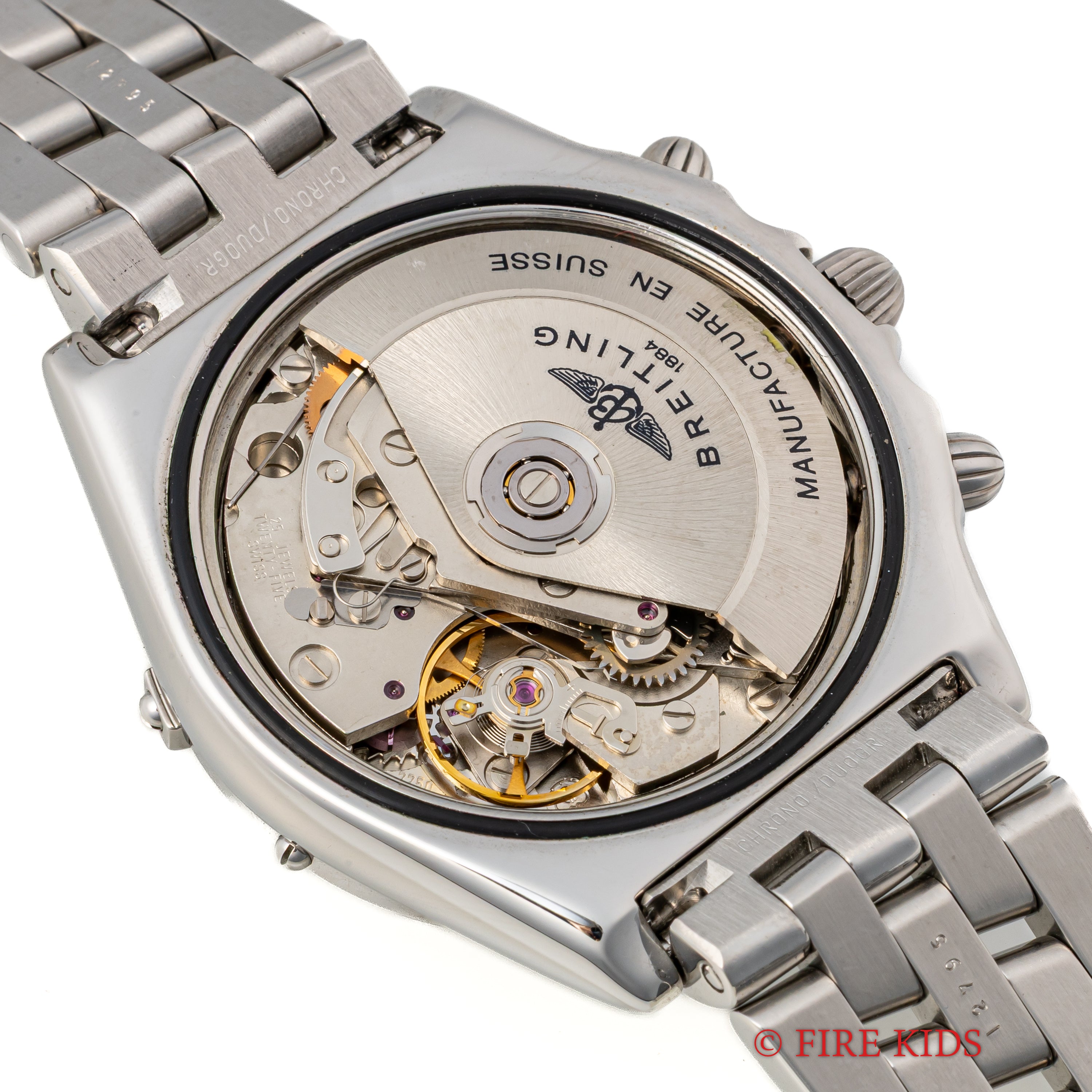 ブライトリング クロノマットブルー 1990年代製 ブレス 自動巻き Ref.A13050.1