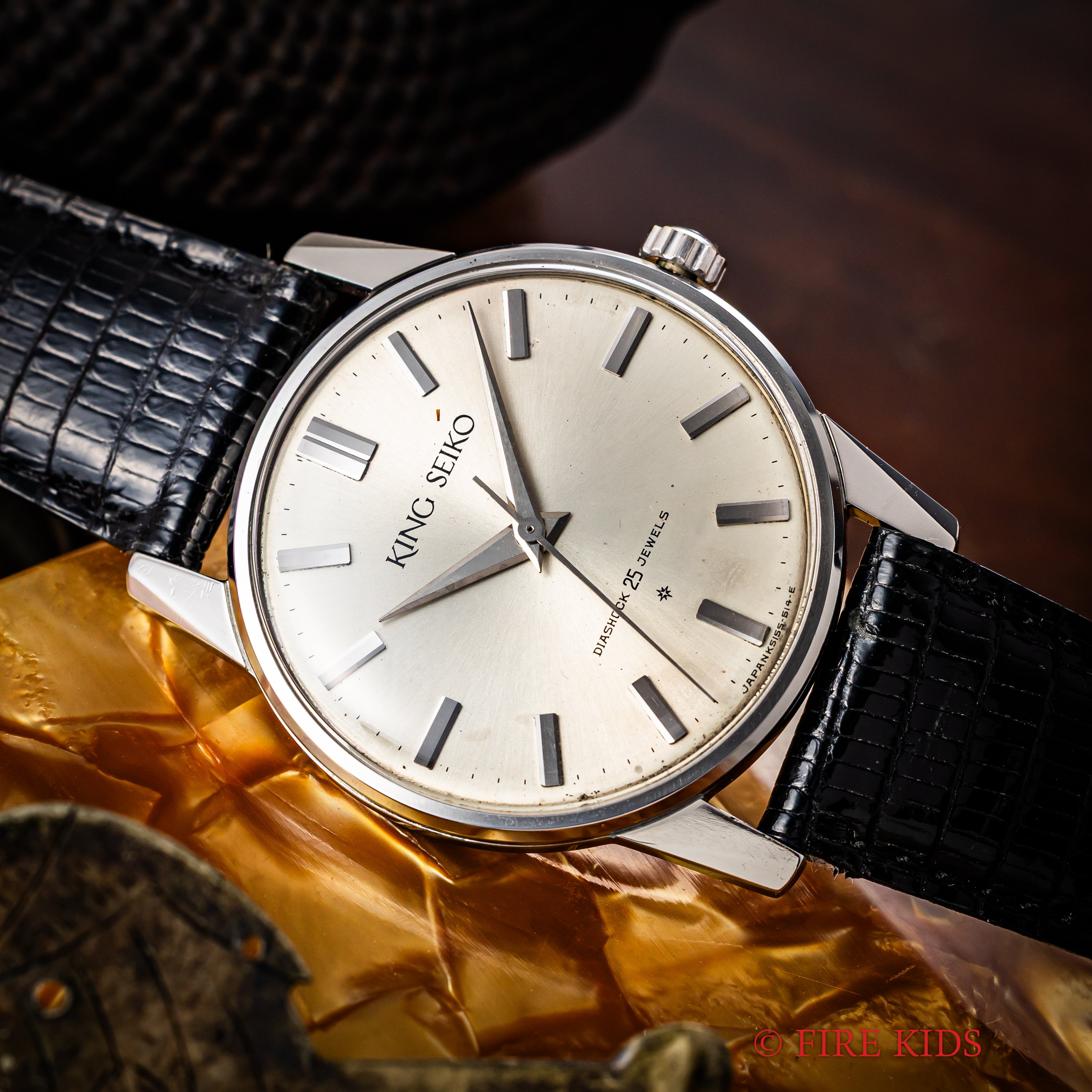 キングセイコー ファーストモデル ステンレスケース SDダイヤル 1963年製 Ref.15034KS 手巻き
