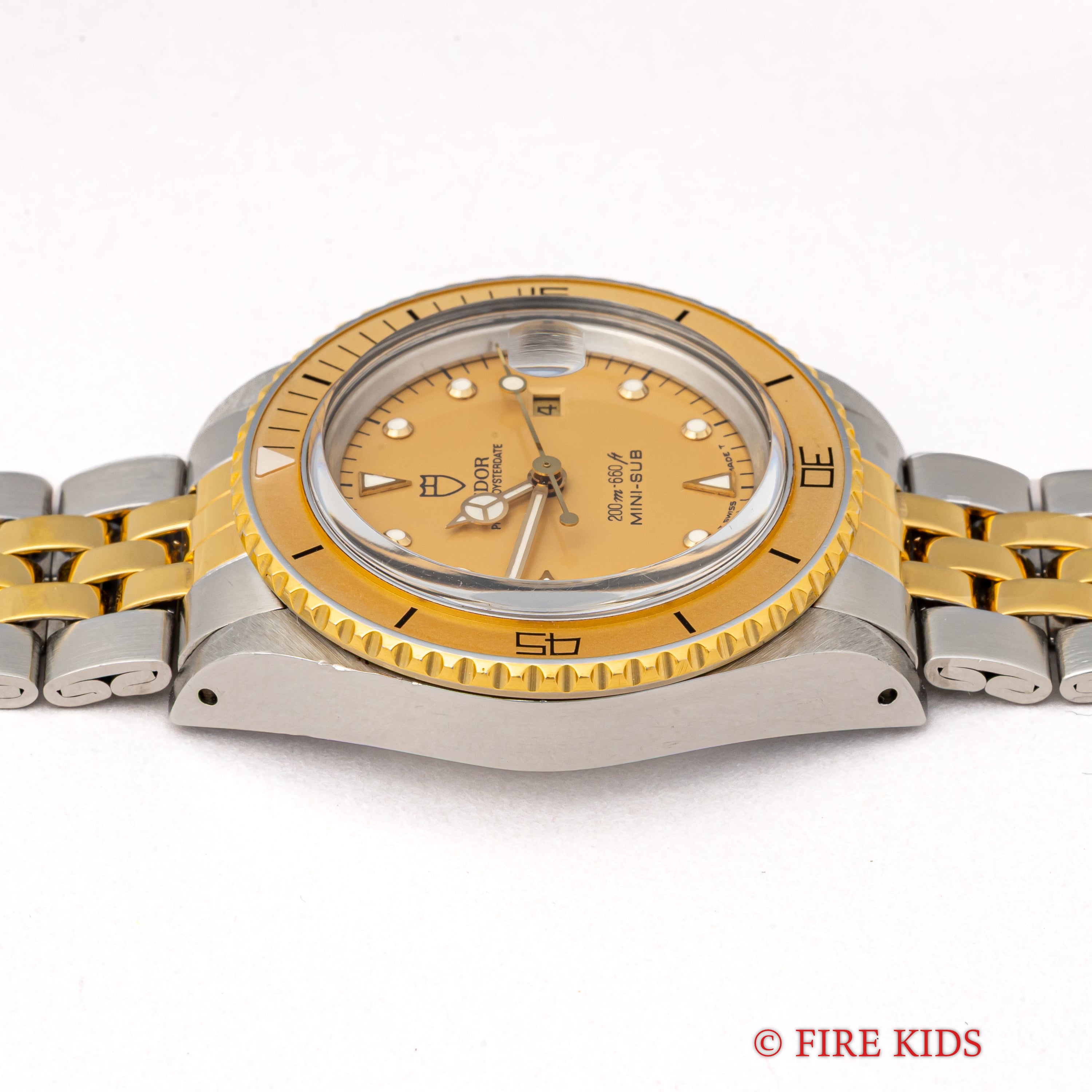 チューダー ミニサブ 自動巻き 1989年製 Ref.73091 コンビ 王冠リューズ