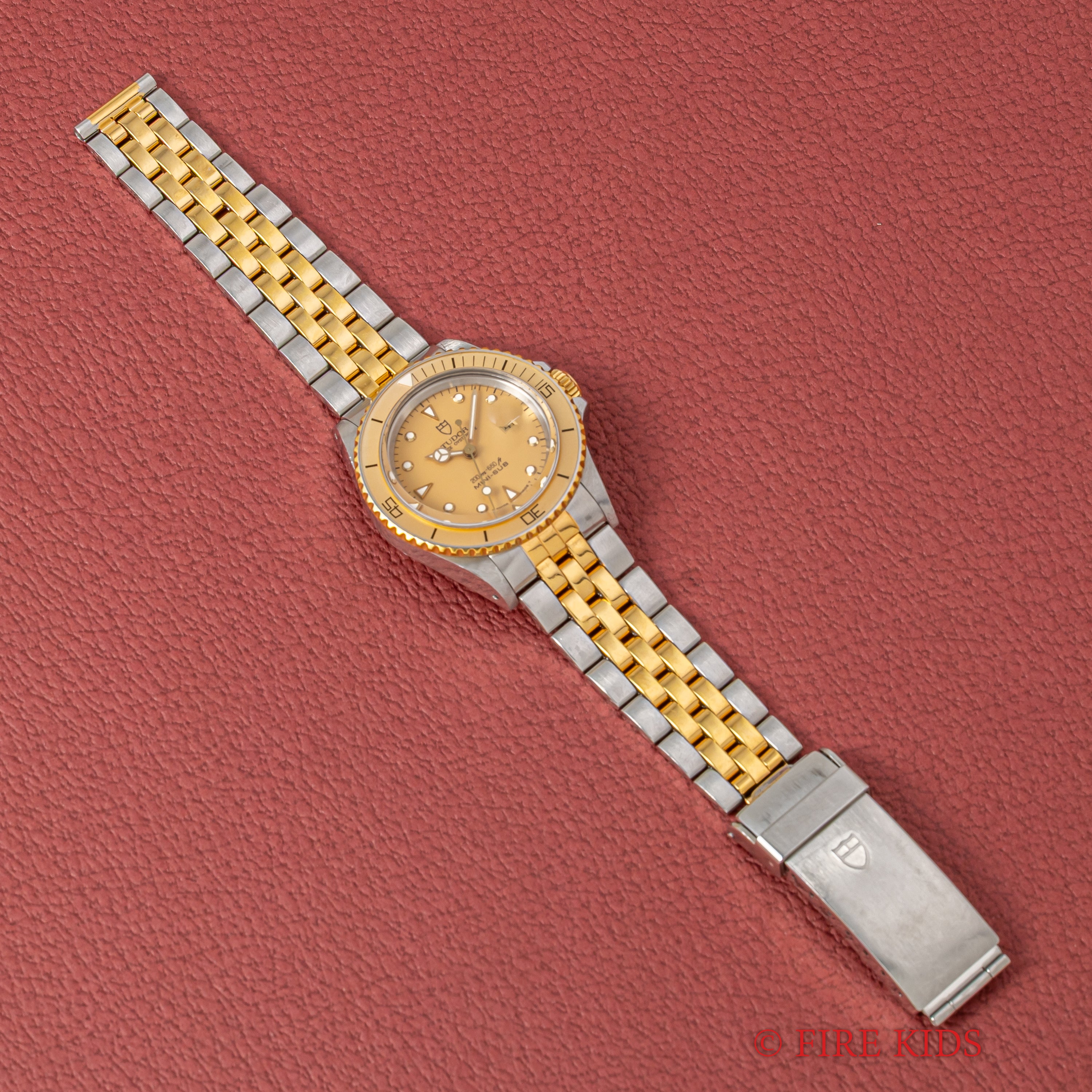 チューダー ミニサブ 自動巻き 1989年製 Ref.73091 コンビ 王冠リューズ