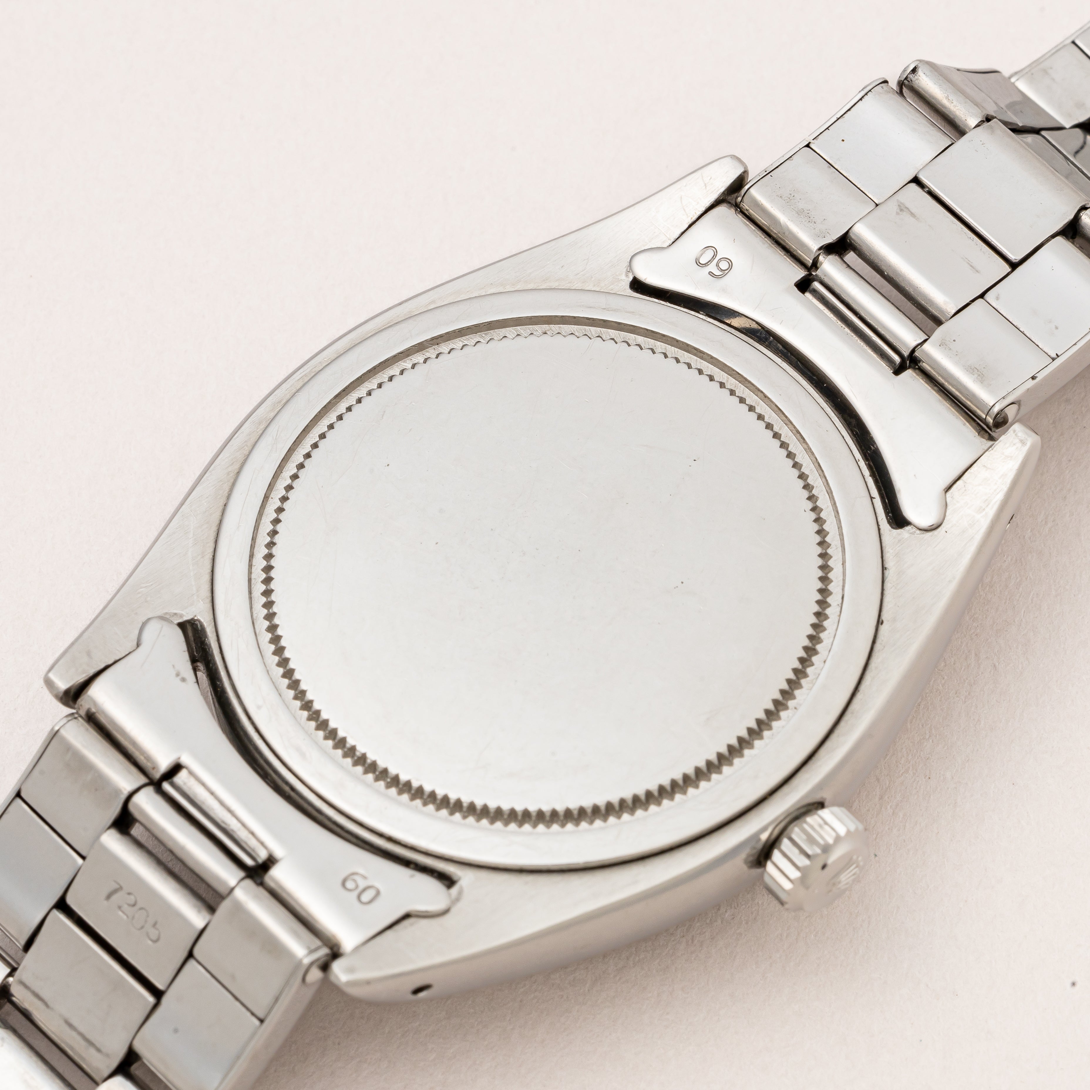 ロレックス オイスターデイト 1956年製 Ref.6494 剣針 赤黒カレンダー