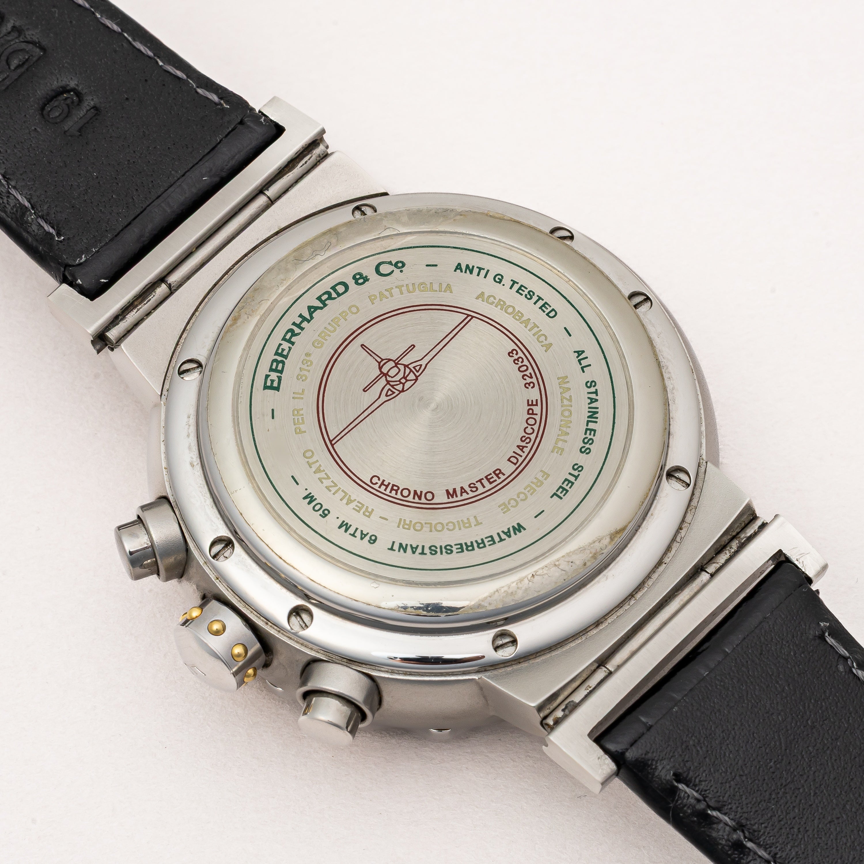 エベラール クロノマスター フレッチェトリコローリ 1円スタート！ 自動巻 中古 【時計】