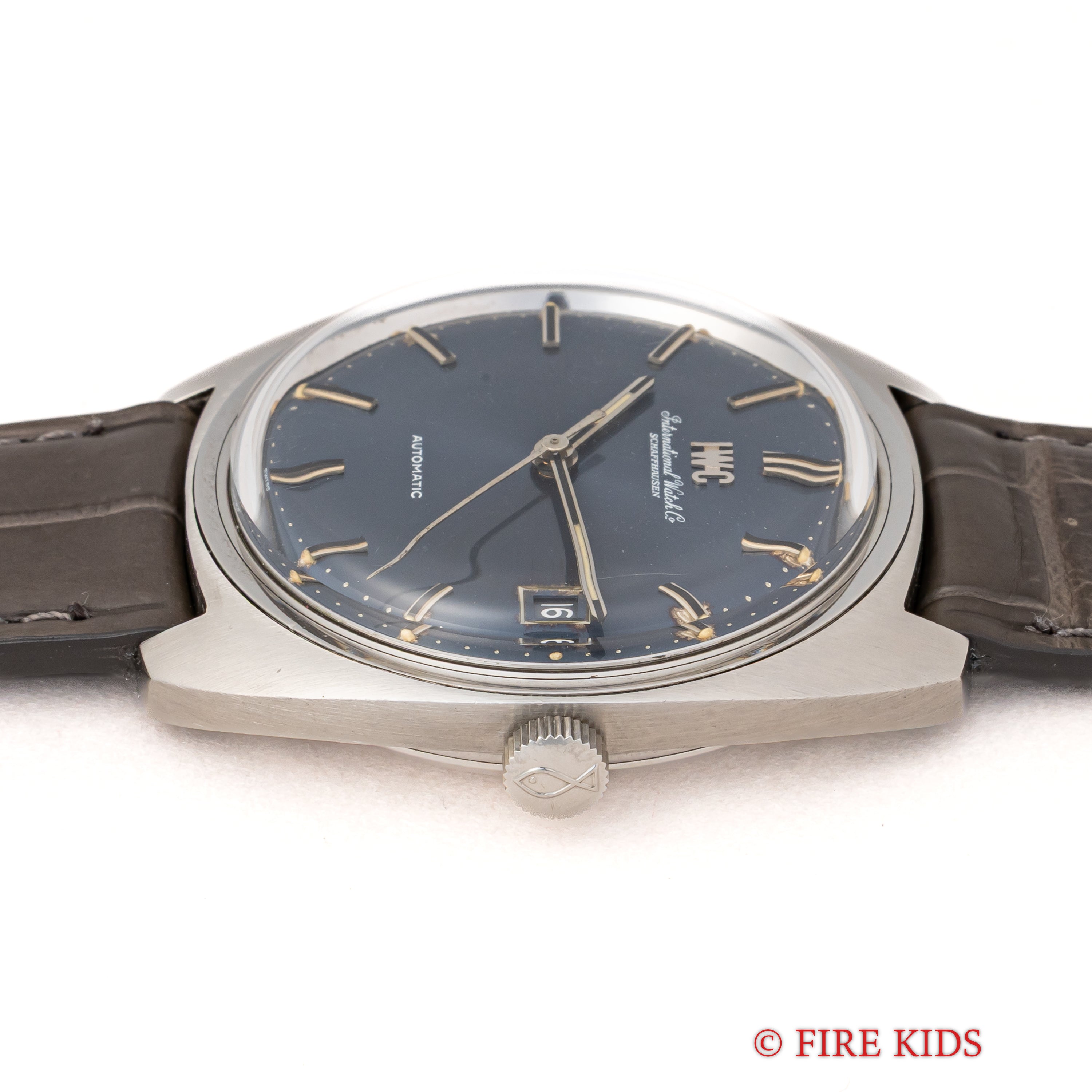 IWC ブルーダイヤル 1972年製 Ref.819AD ペラトン式自動巻 Cal.8541B