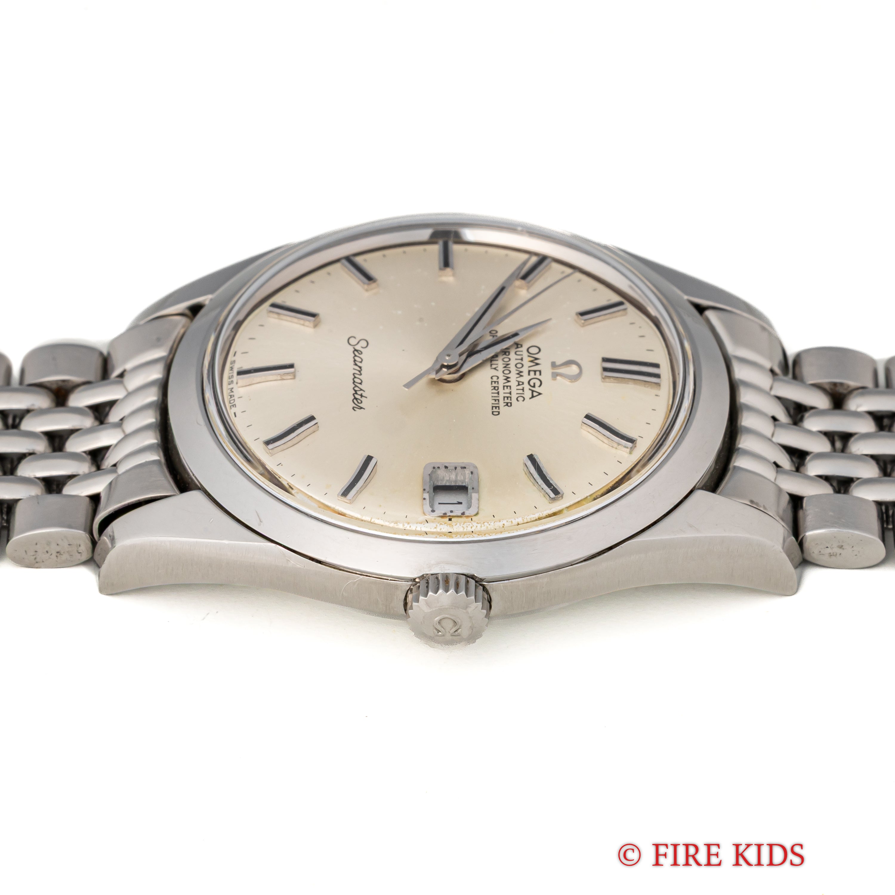 オメガ シーマスター クロノメーター 1969年製 自動巻 Cal.564 純正ライスブレス