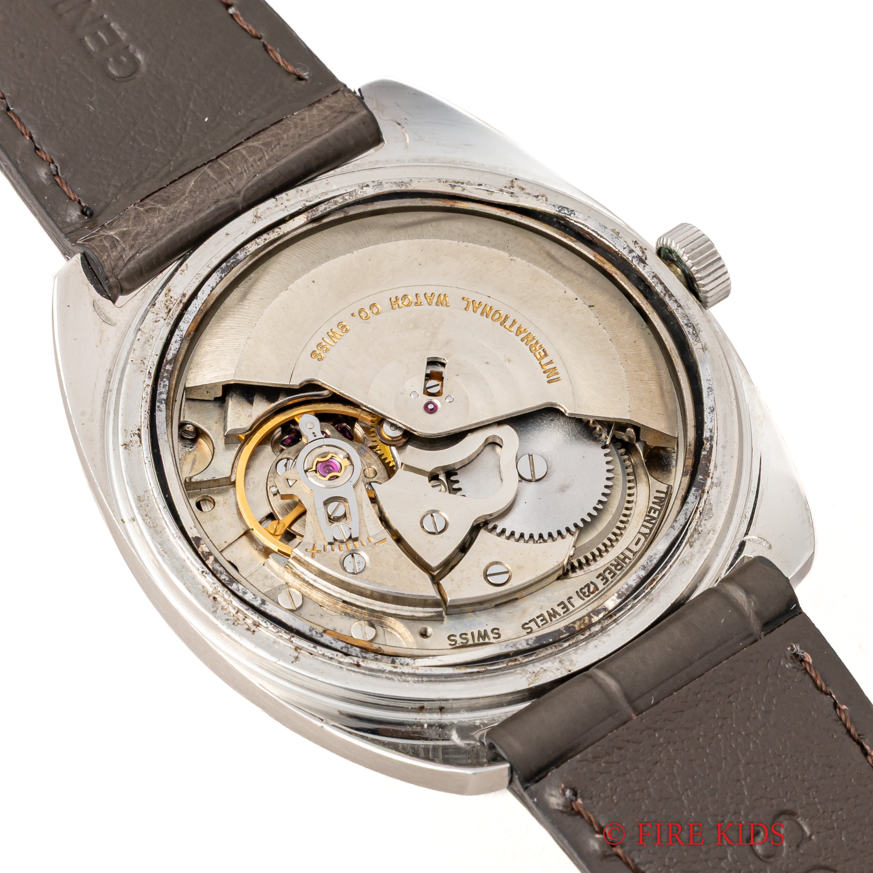 IWC ブルーダイヤル 1972年製 Ref.819AD ペラトン式自動巻 Cal.8541B