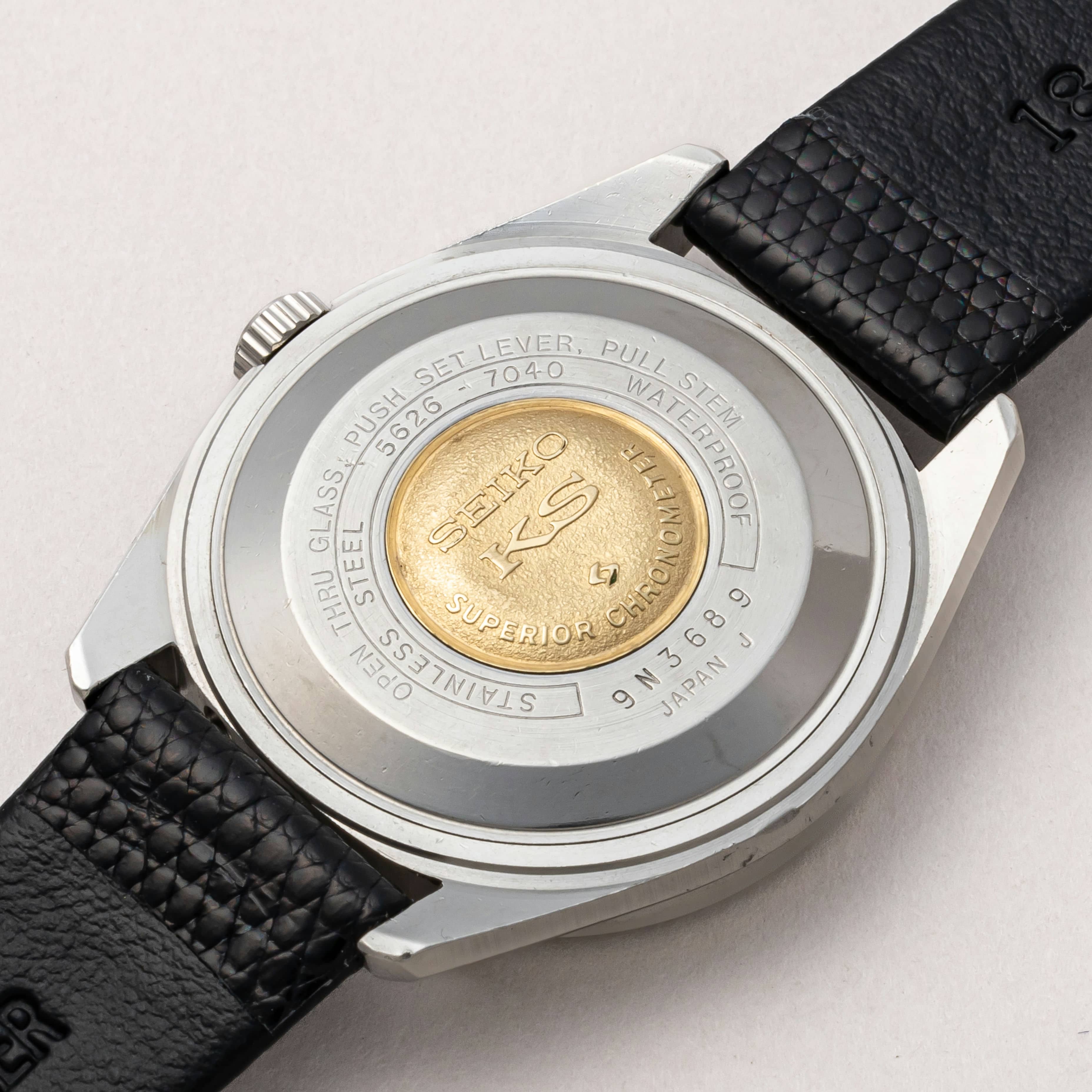 セイコー キングセイコー 56KS 1969年製 スーペリア ワンピースケース Ref.5626-7040 クロノメーター証付き